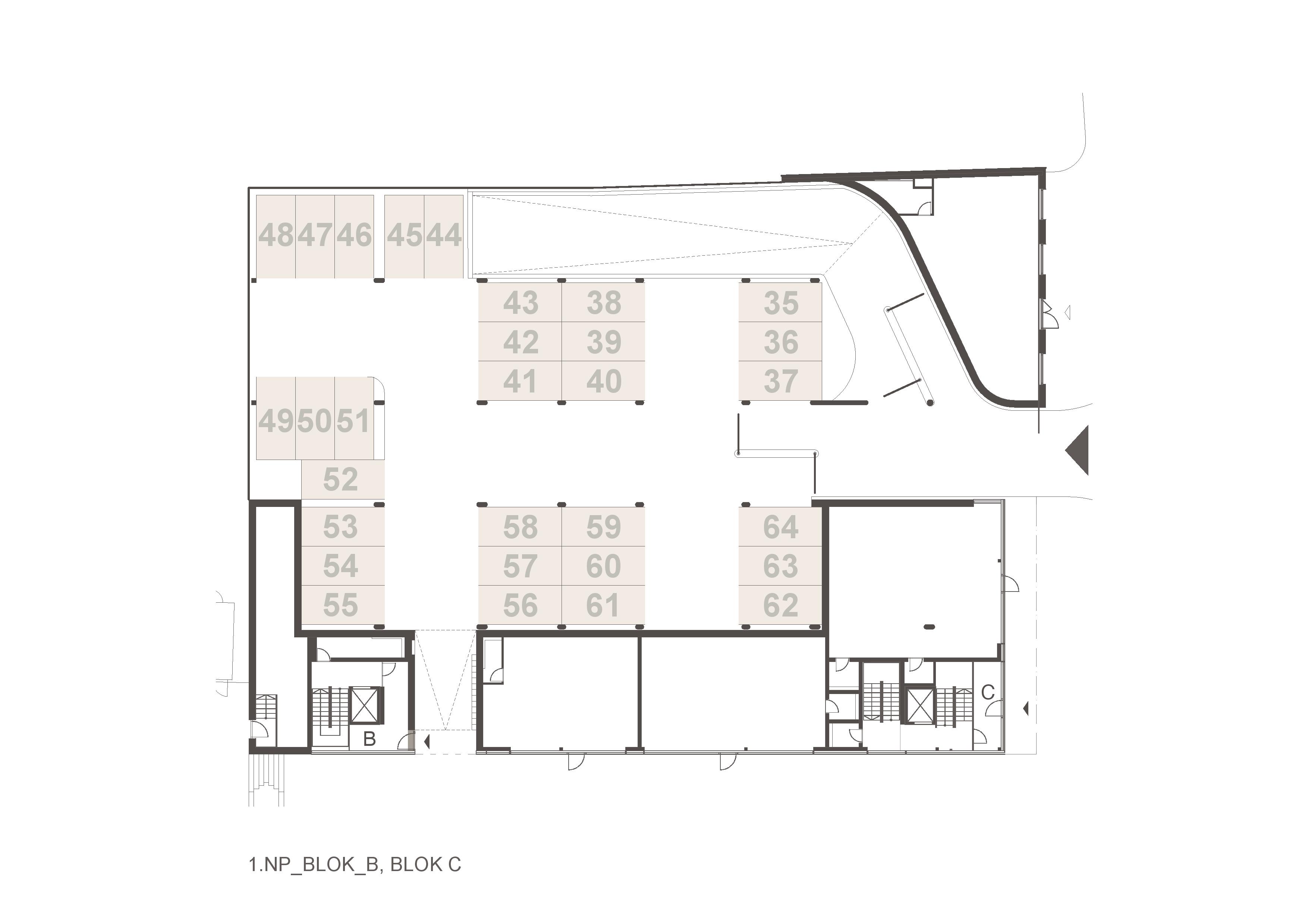 Tatra City Residence - A 2.05 LOFT - Pôdorys