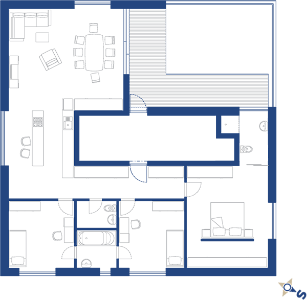 Victory Port - Typ A / 04 – 05 – 01 - Pôdorys