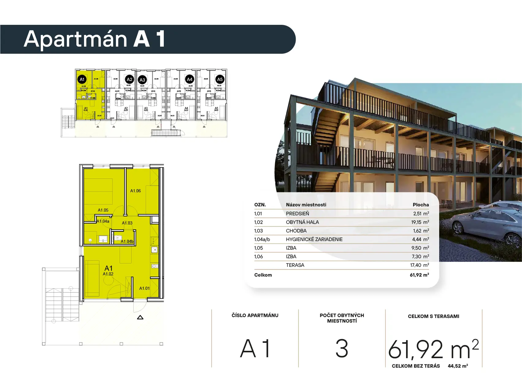 Mara Holiday Resort - A1 - Pôdorys