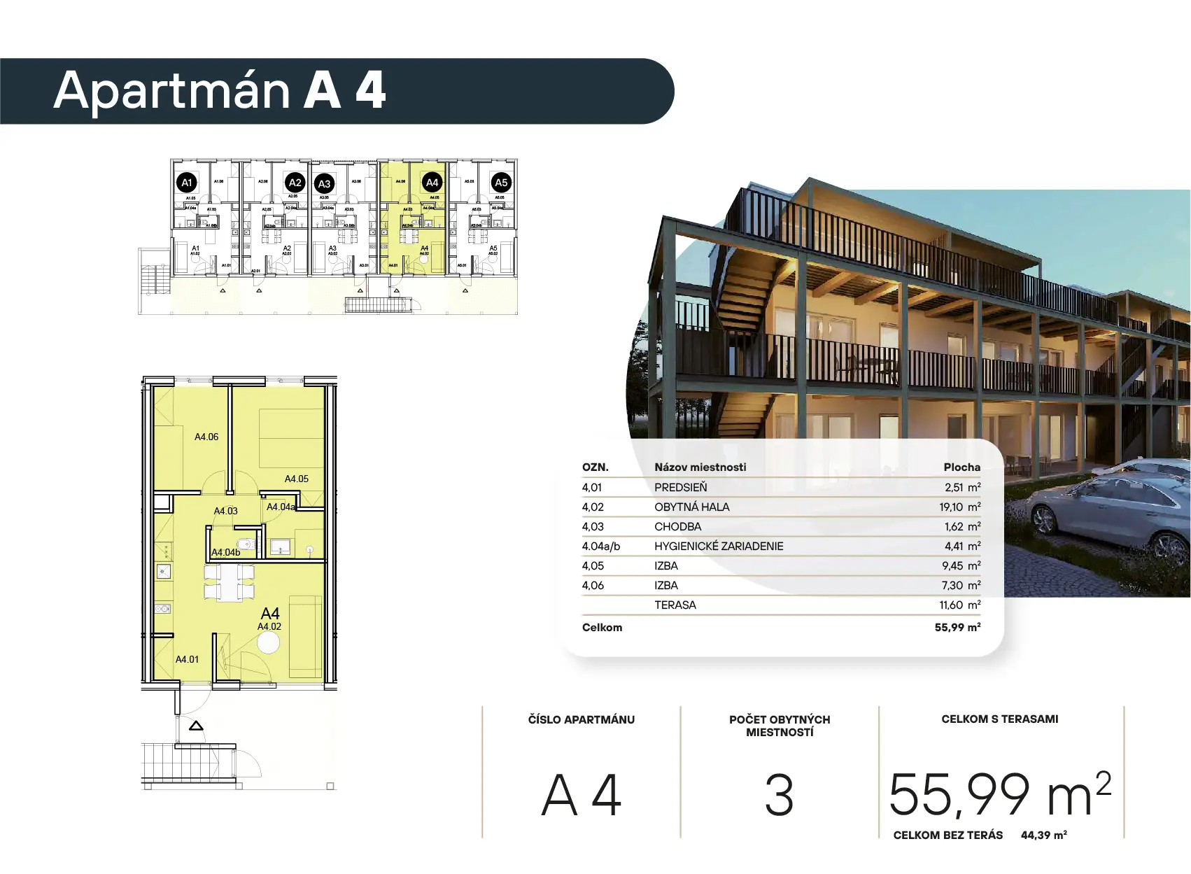 Mara Holiday Resort - A4 - Pôdorys