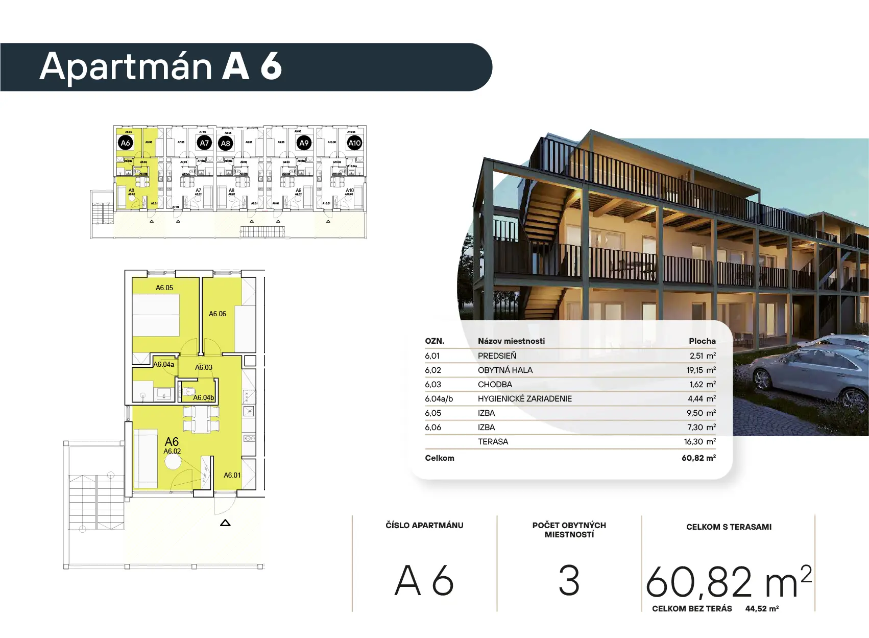 Mara Holiday Resort - A6 - Pôdorys