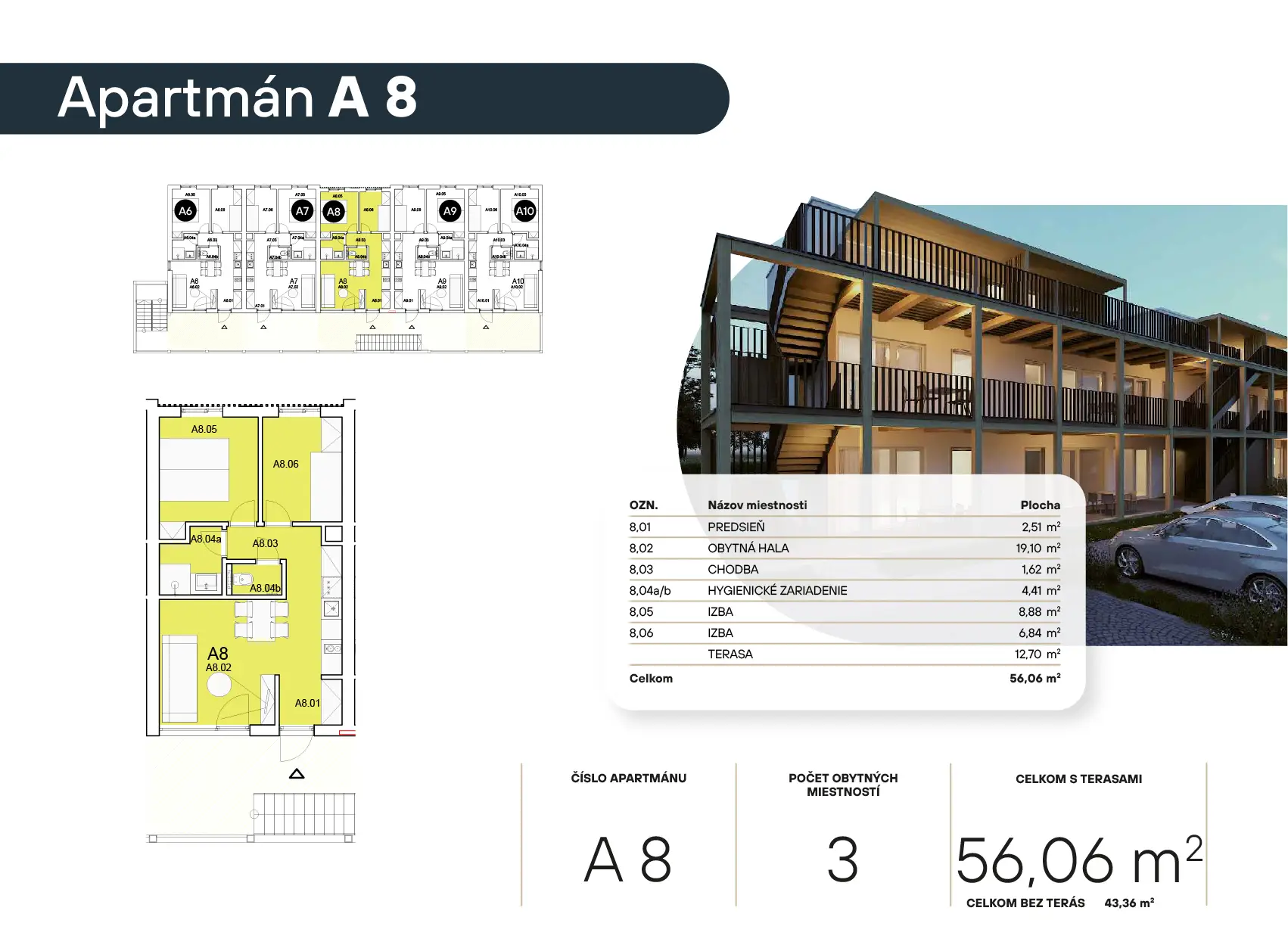 Mara Holiday Resort - A8 - Pôdorys