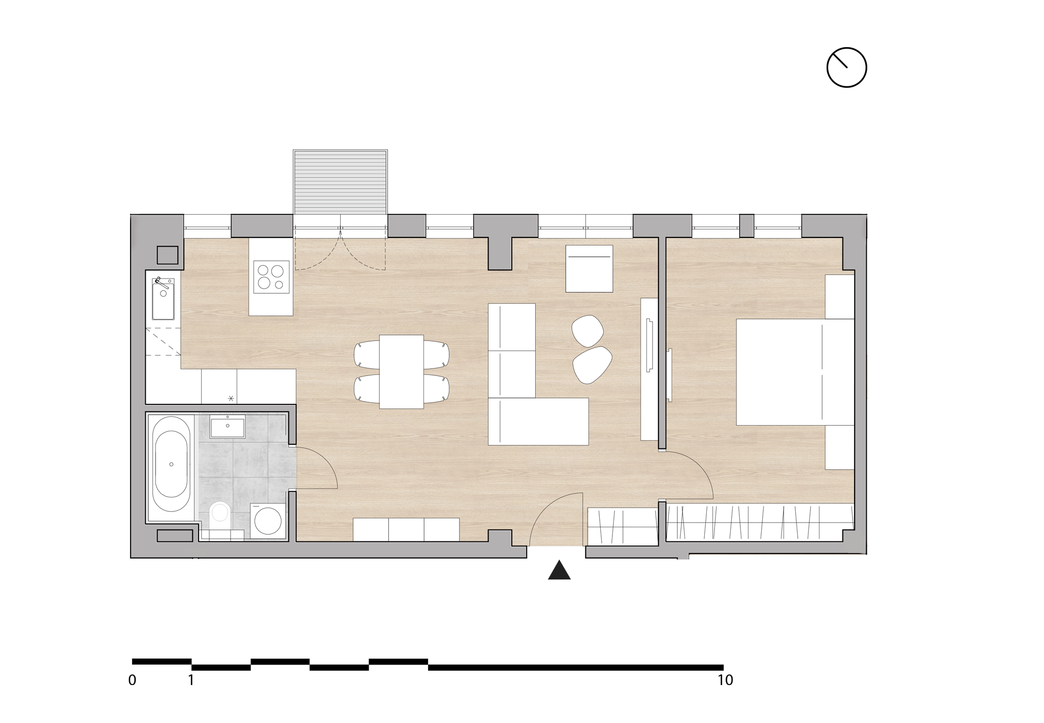 Masarykova 51 Michalovce - 410 - Pôdorys