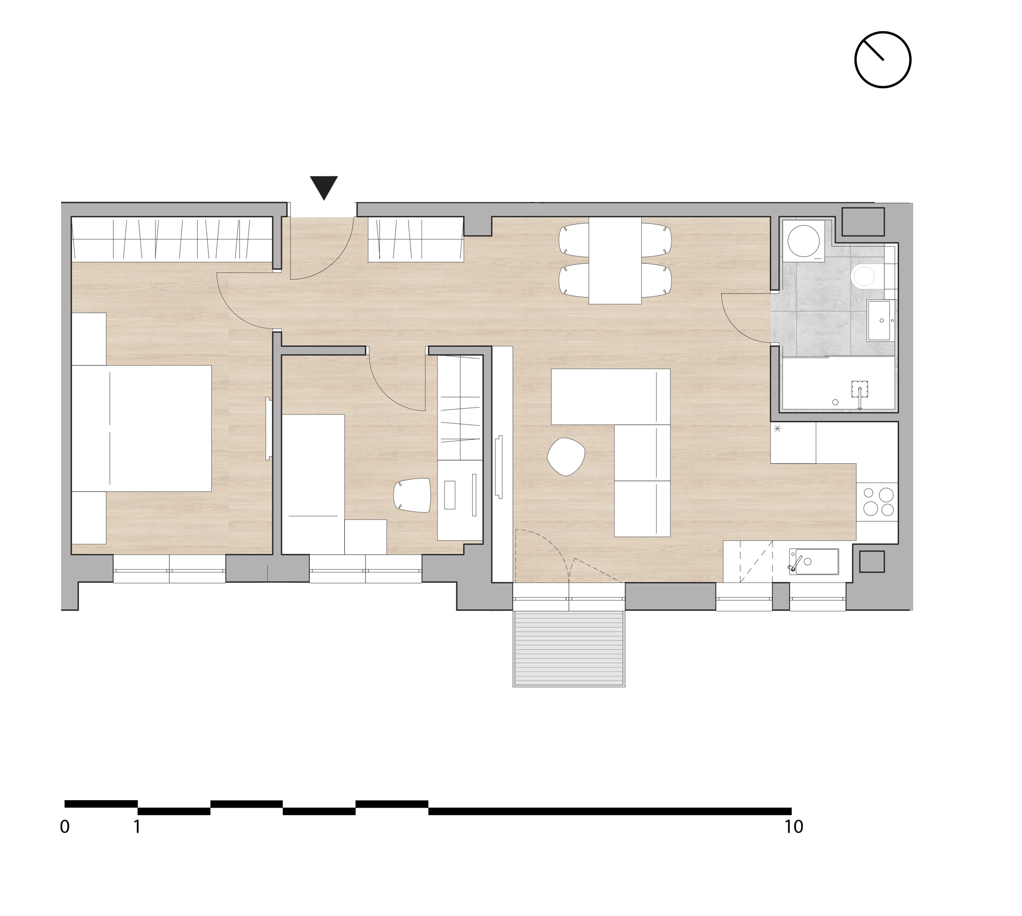 Masarykova 51 Michalovce - 613 - Pôdorys