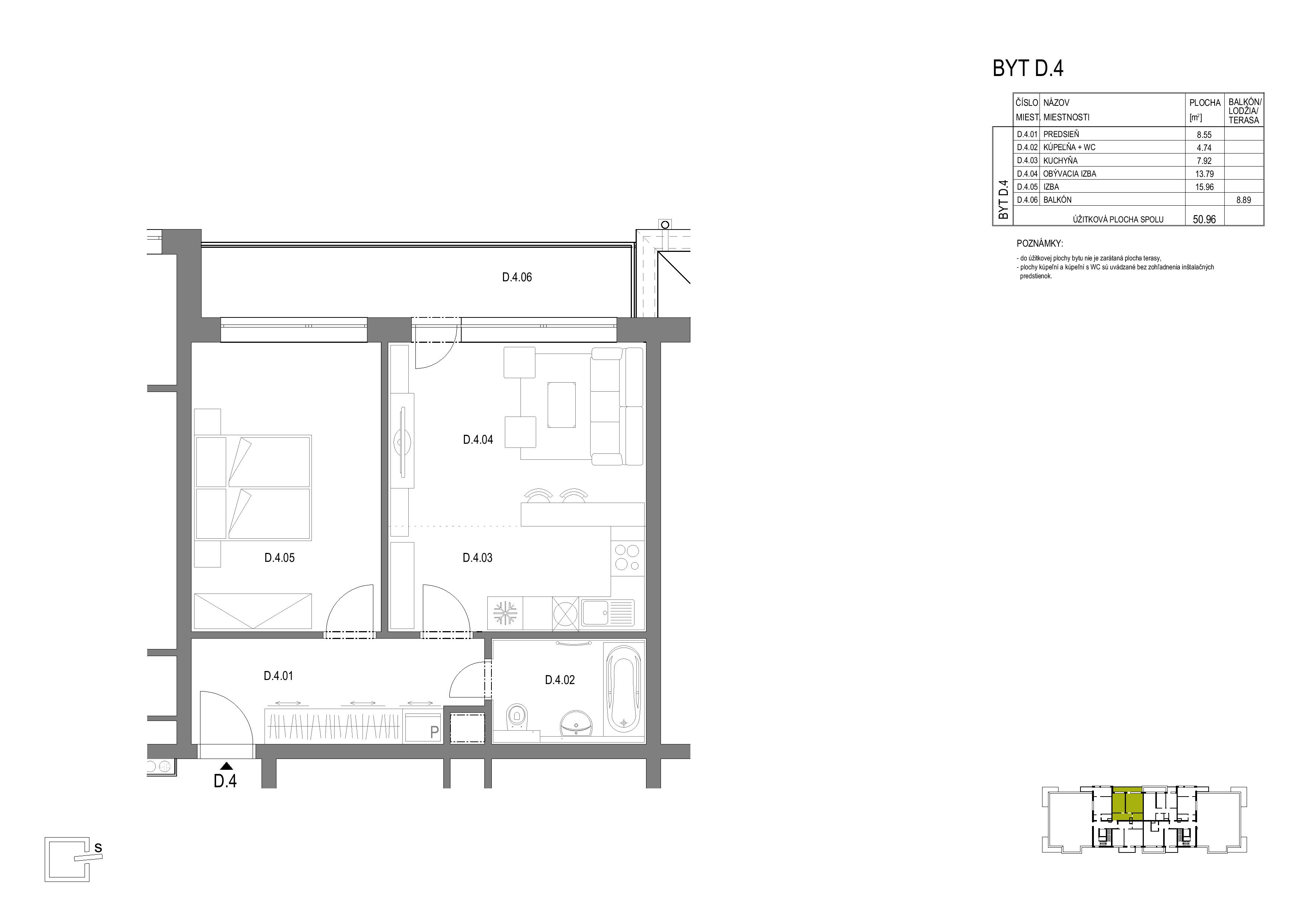 Anna Park - D.4 - Pôdorys