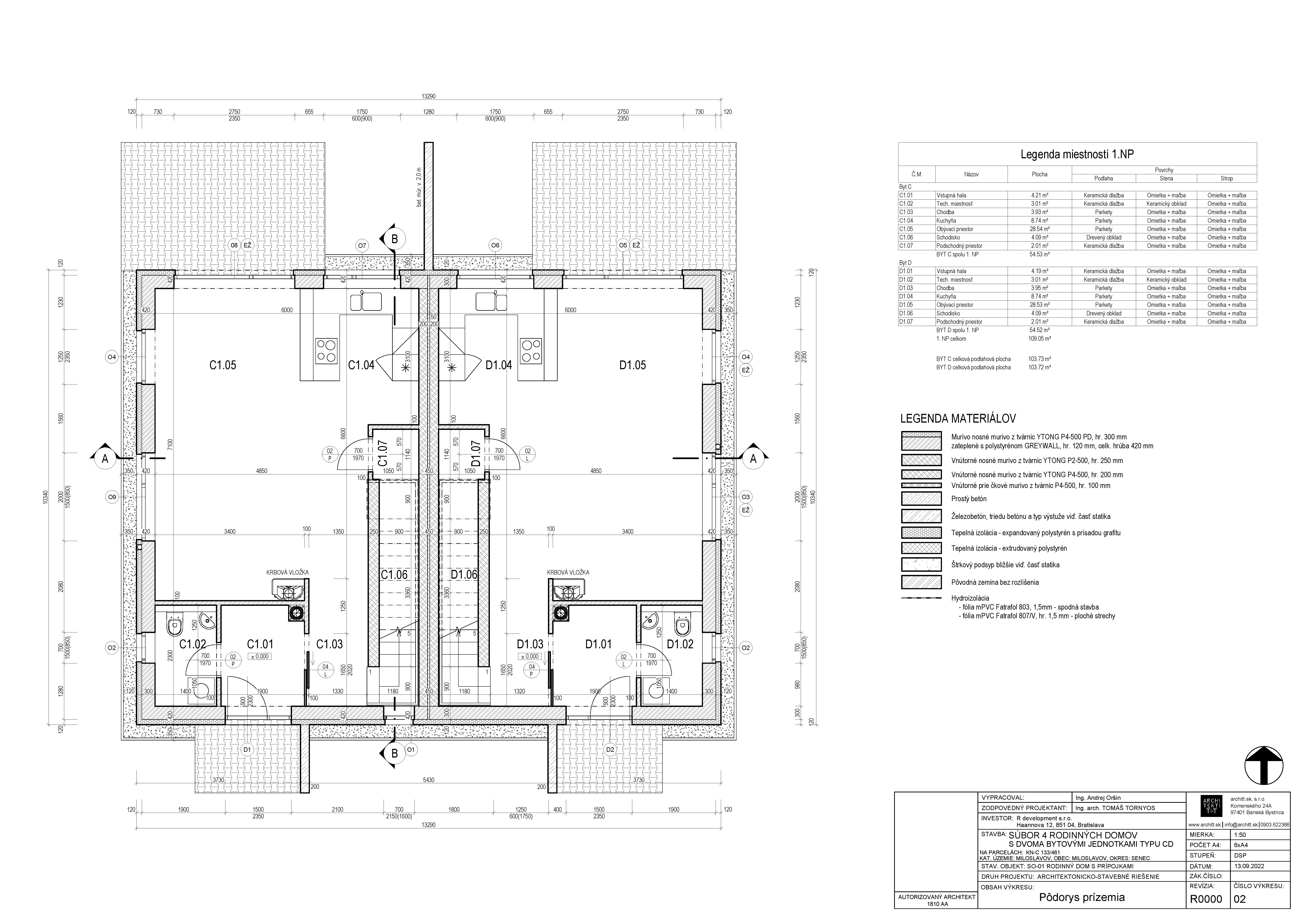 Milhome - 24B - Pôdorys