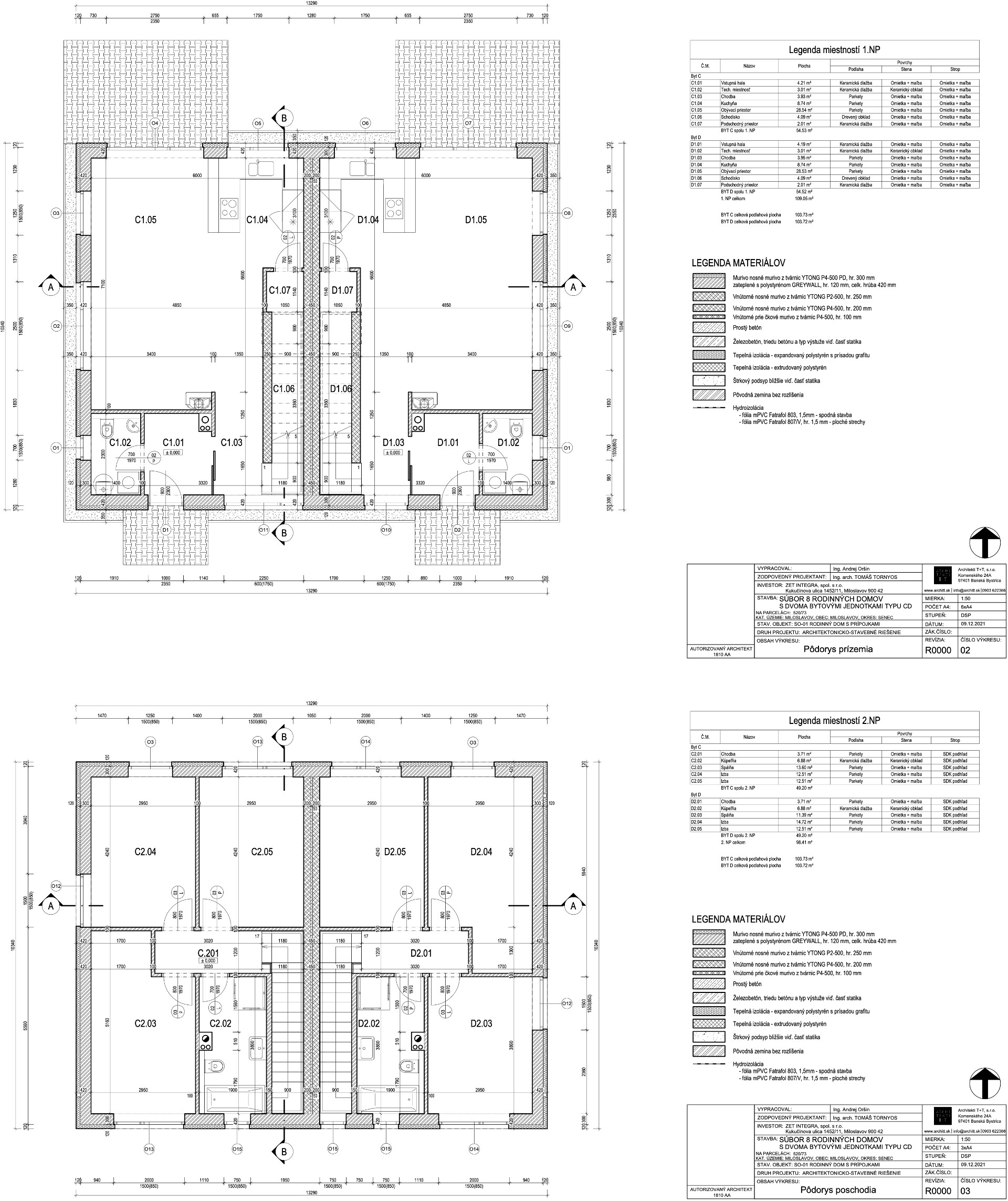 Moje Milko - C1 - Pôdorys