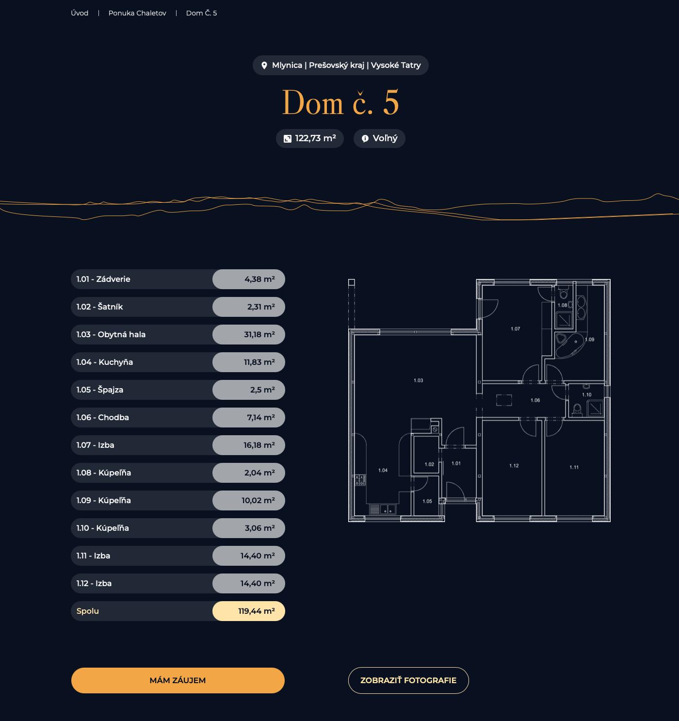 Panorama Hill - 5 - Pôdorys
