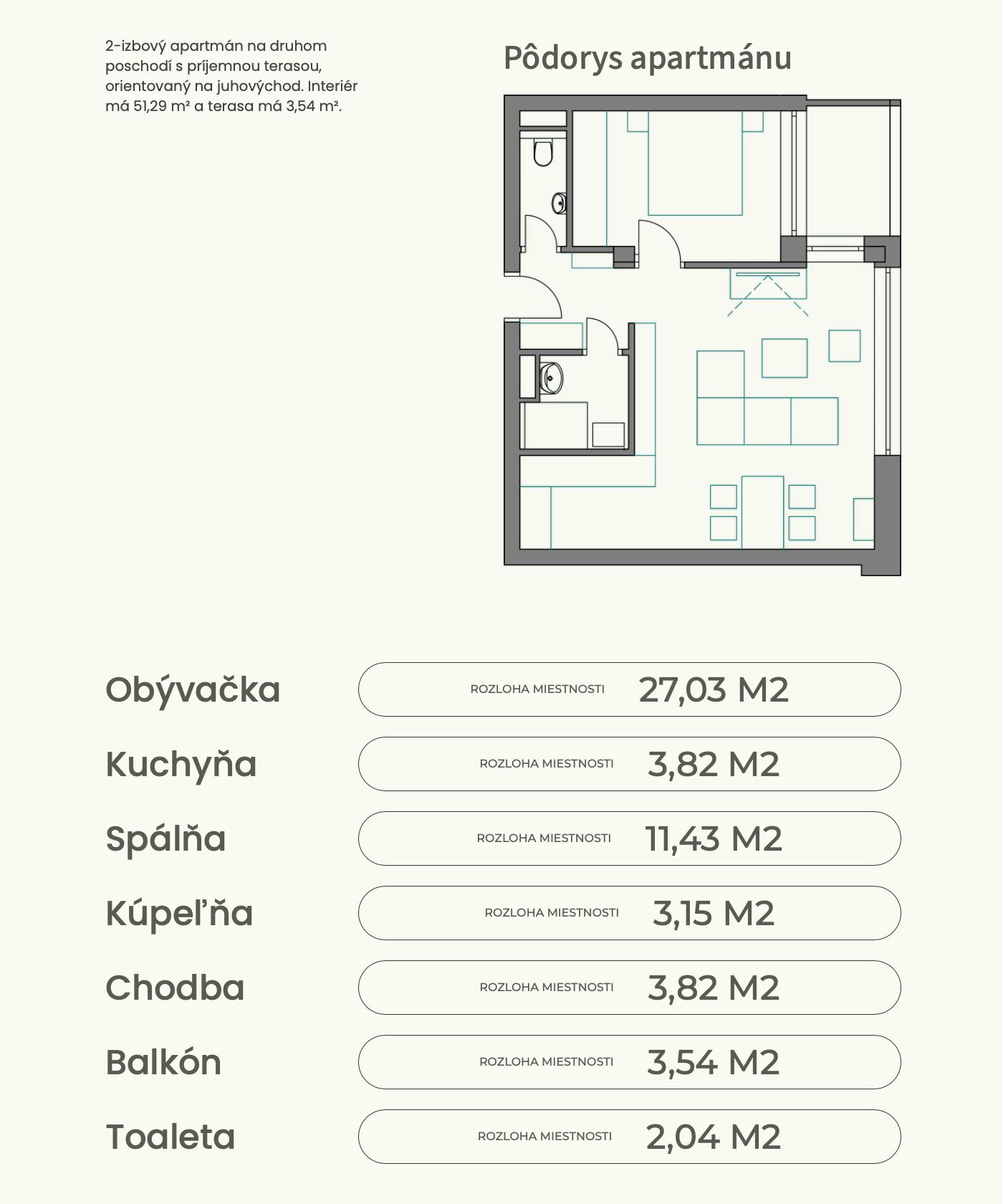 Pri lese - A15 - Pôdorys