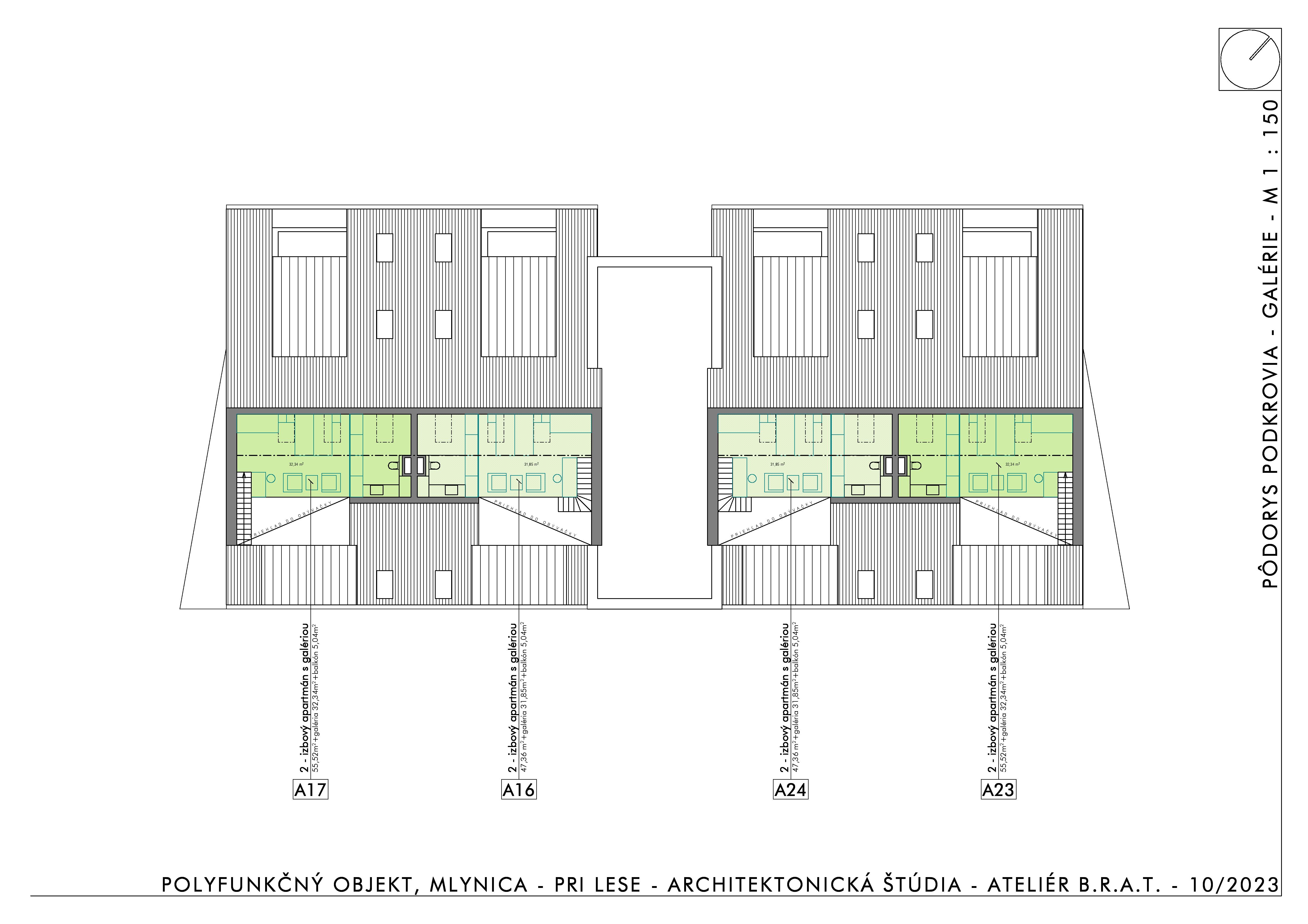 Pri lese - A20 - Pôdorys