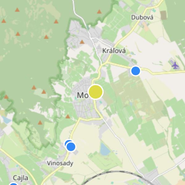 Kasárne Residence - map
