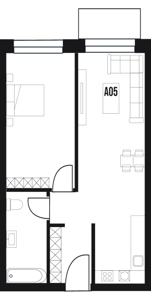 Centrum Polom - 05 - Pôdorys