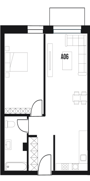 Centrum Polom - 06 - Pôdorys