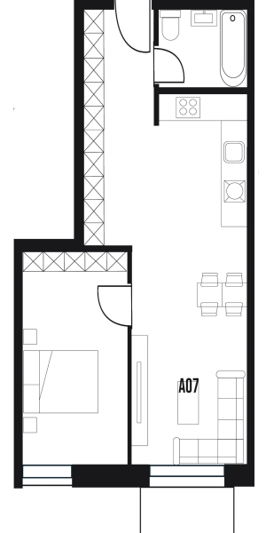 Centrum Polom - 07 - Pôdorys