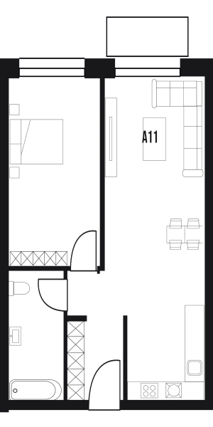 Centrum Polom - 11 - Pôdorys