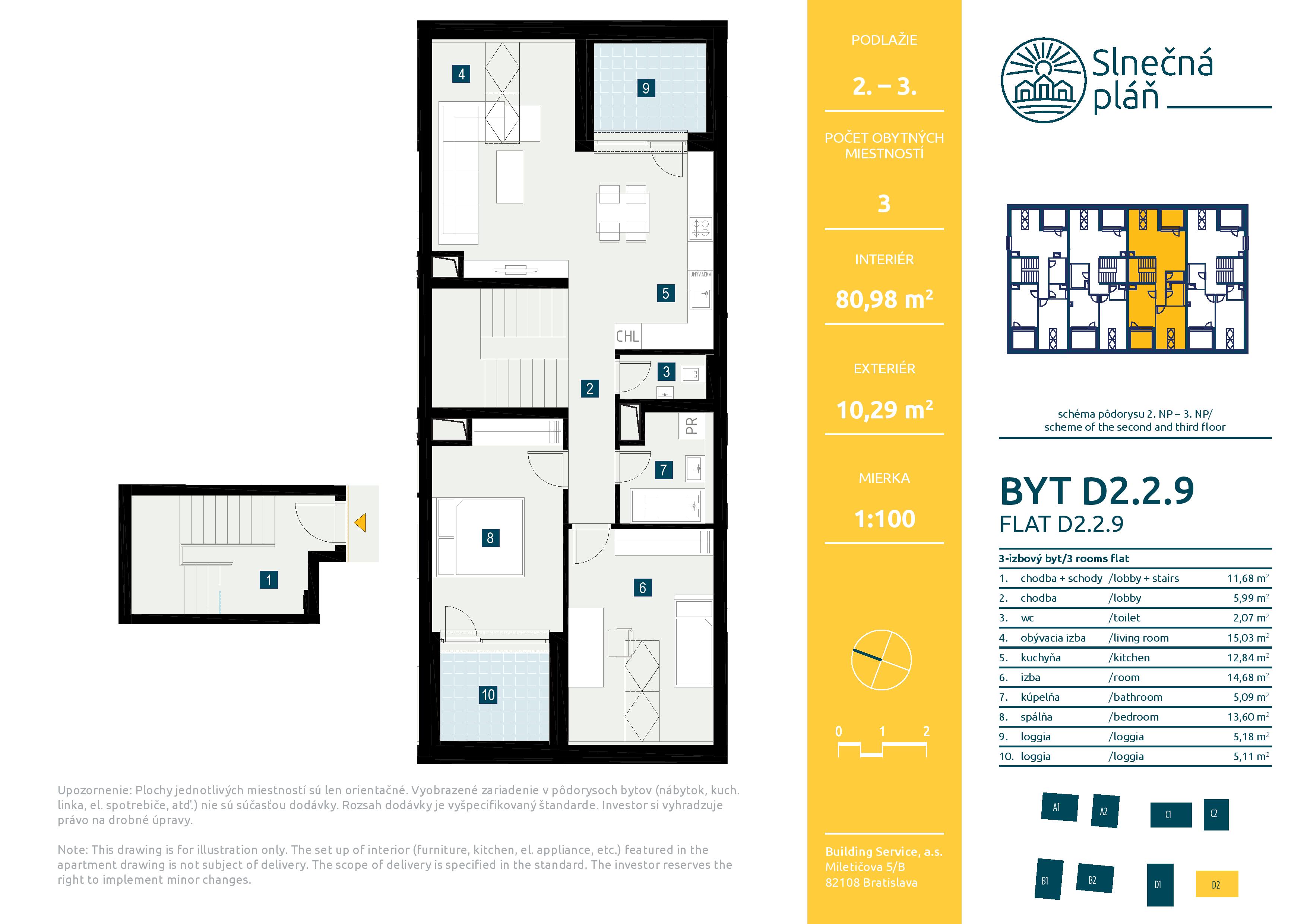 Slnečná pláň - D2.2.9 - Pôdorys