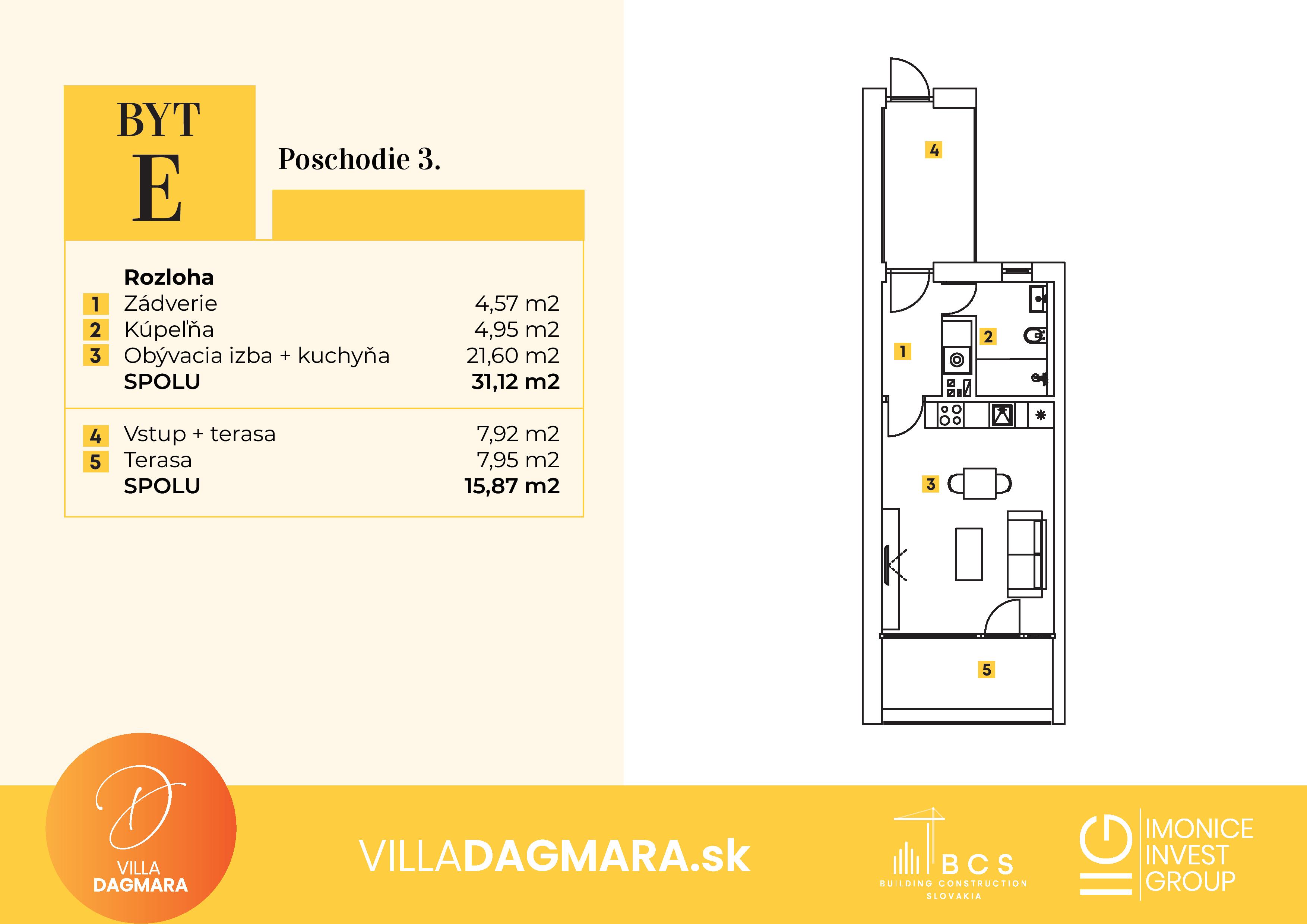Villa Dagmara - 03-E - Pôdorys