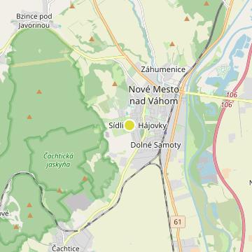 Rezidencia Kamenná - map