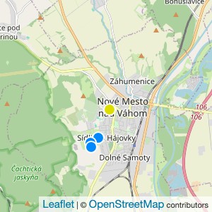Rezidencia knieža Pribina - map