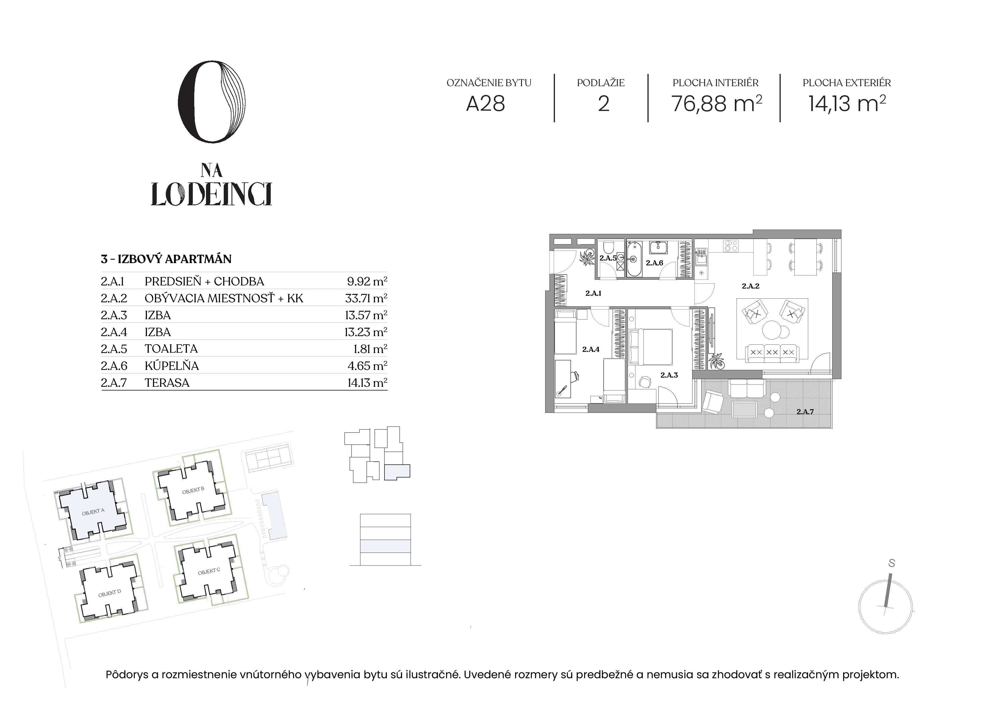 Na Lodenici - A28 - Pôdorys