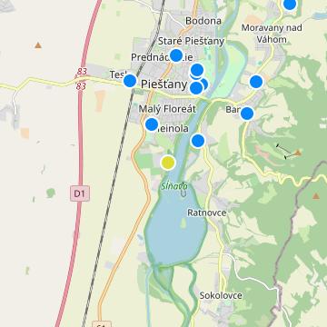 Na Lodenici - map