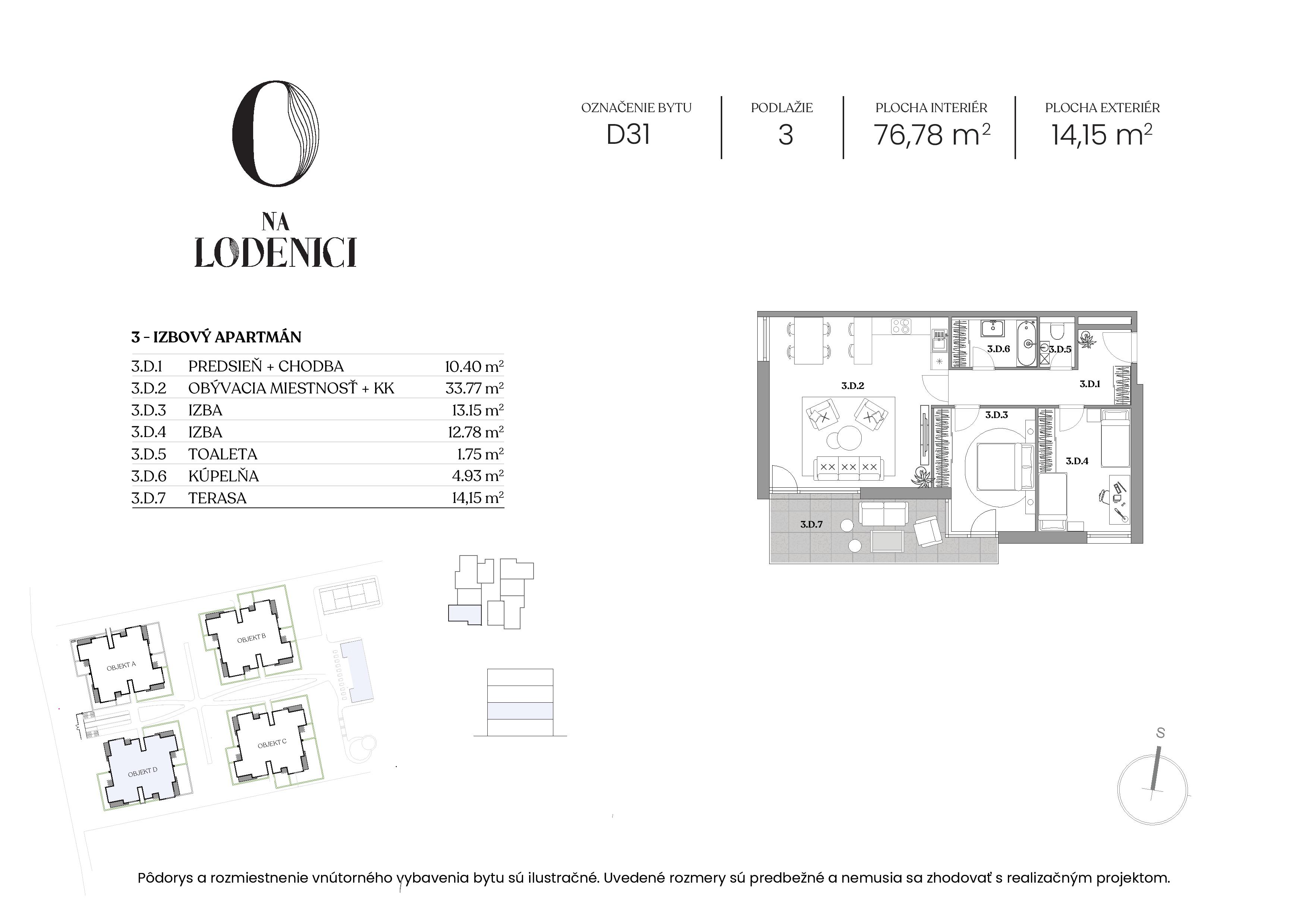 Na Lodenici - D31 - Pôdorys
