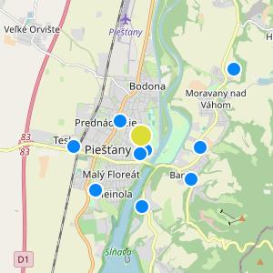 Rezidencia Štúrova - map