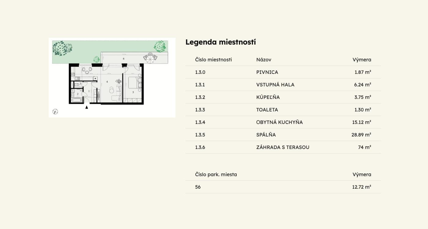 Selanky - B-1.3 - Pôdorys
