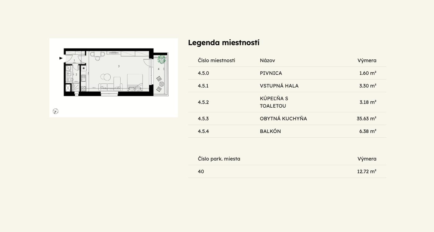 Selanky - B-4.5 - Pôdorys