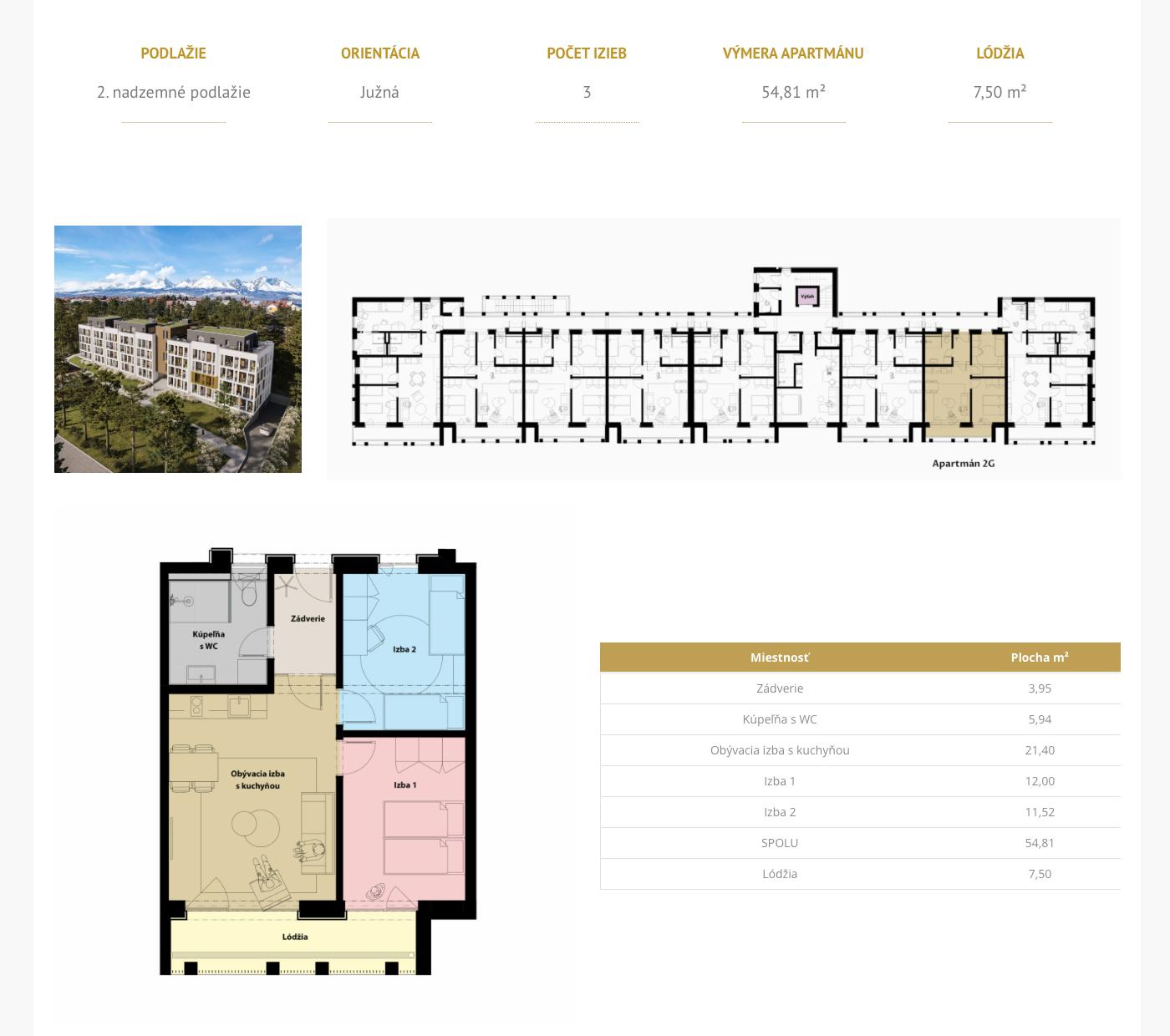 Gréb Park - 2G - Pôdorys