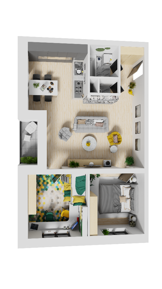 Jablonka - A 3 - Pôdorys