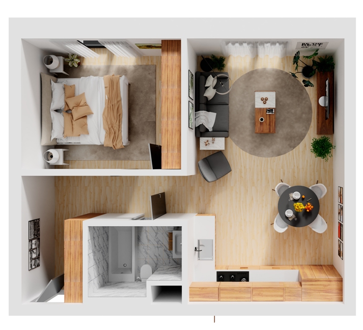 Jablonka - G 3 - Pôdorys