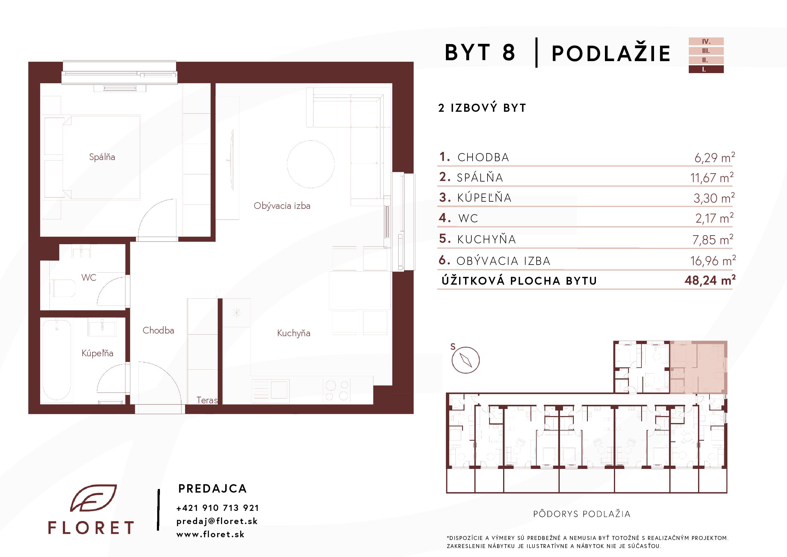 Floret - 108 - Pôdorys