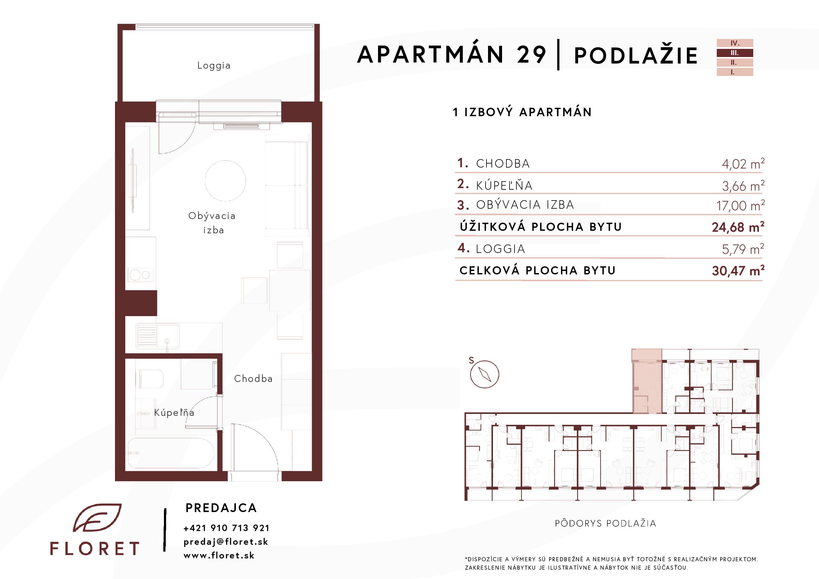Floret - 310/A - Pôdorys