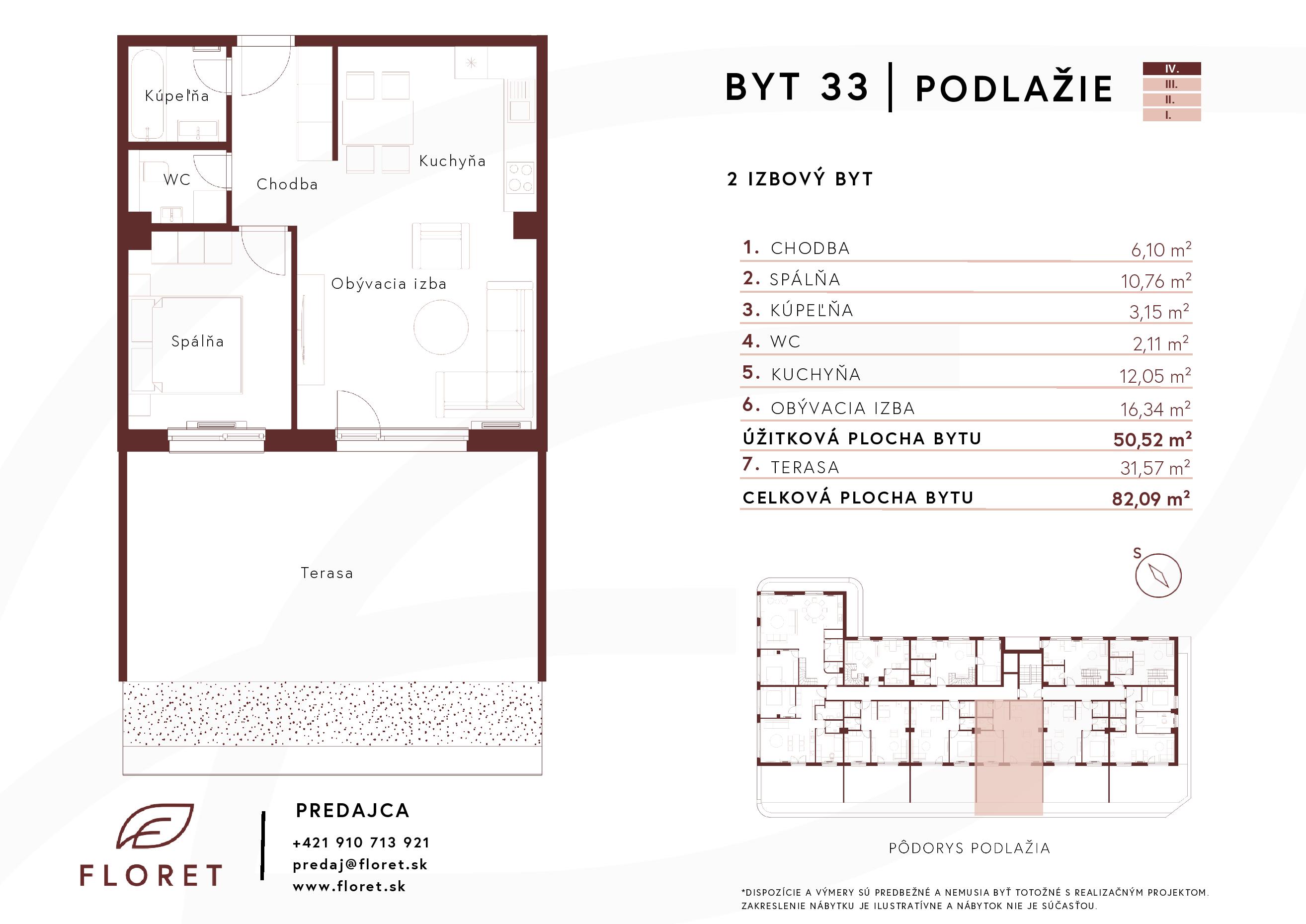 Floret - 404 - Pôdorys