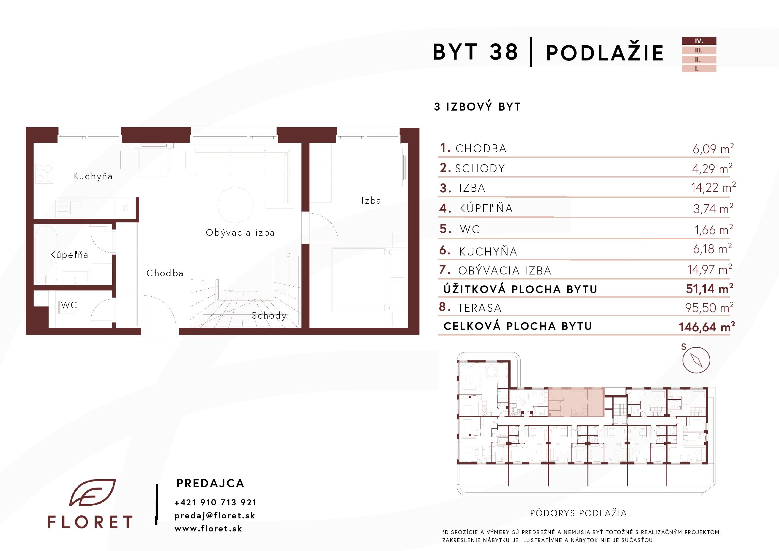 Floret - 409 - Pôdorys