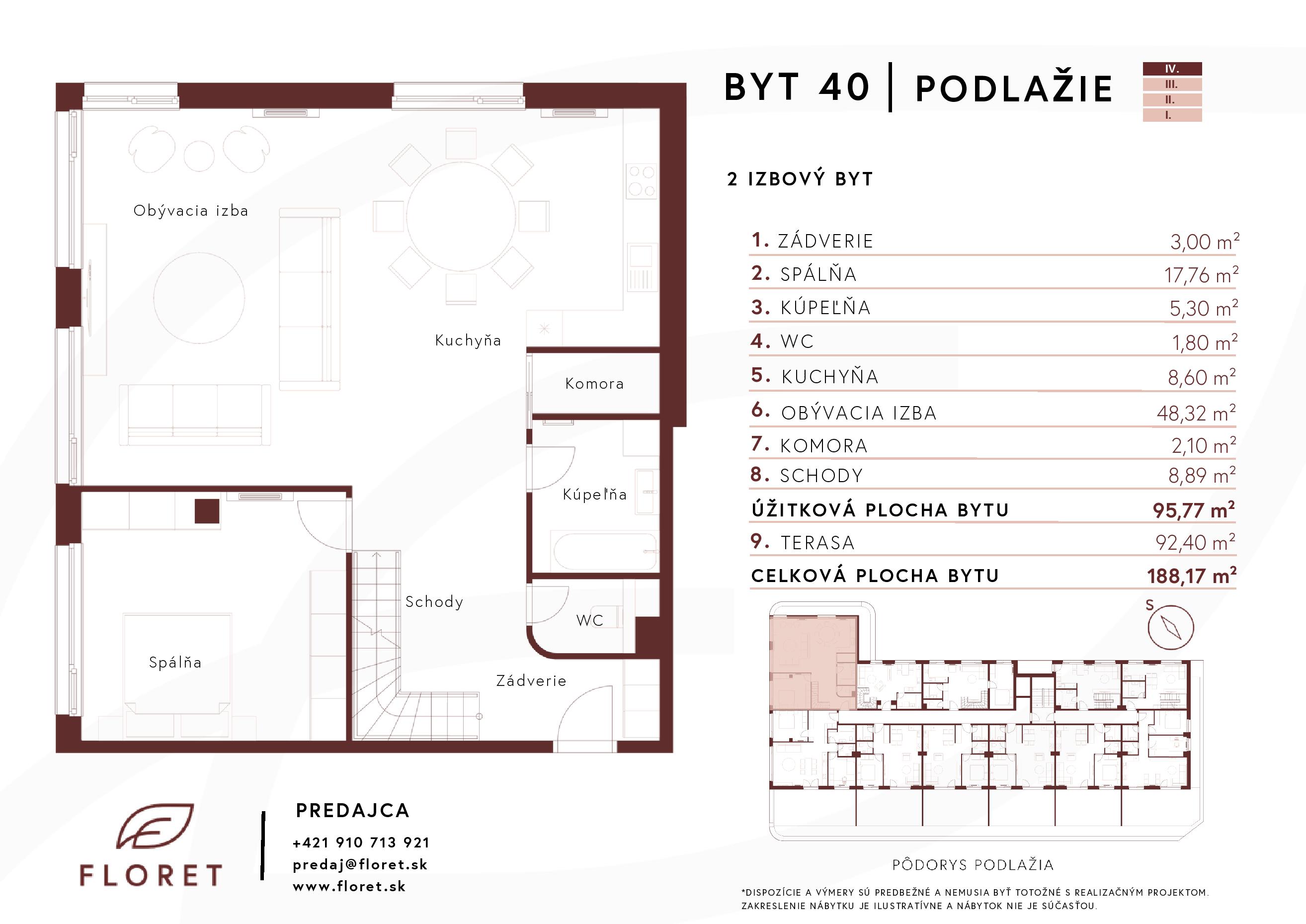 Floret - 411 - Pôdorys