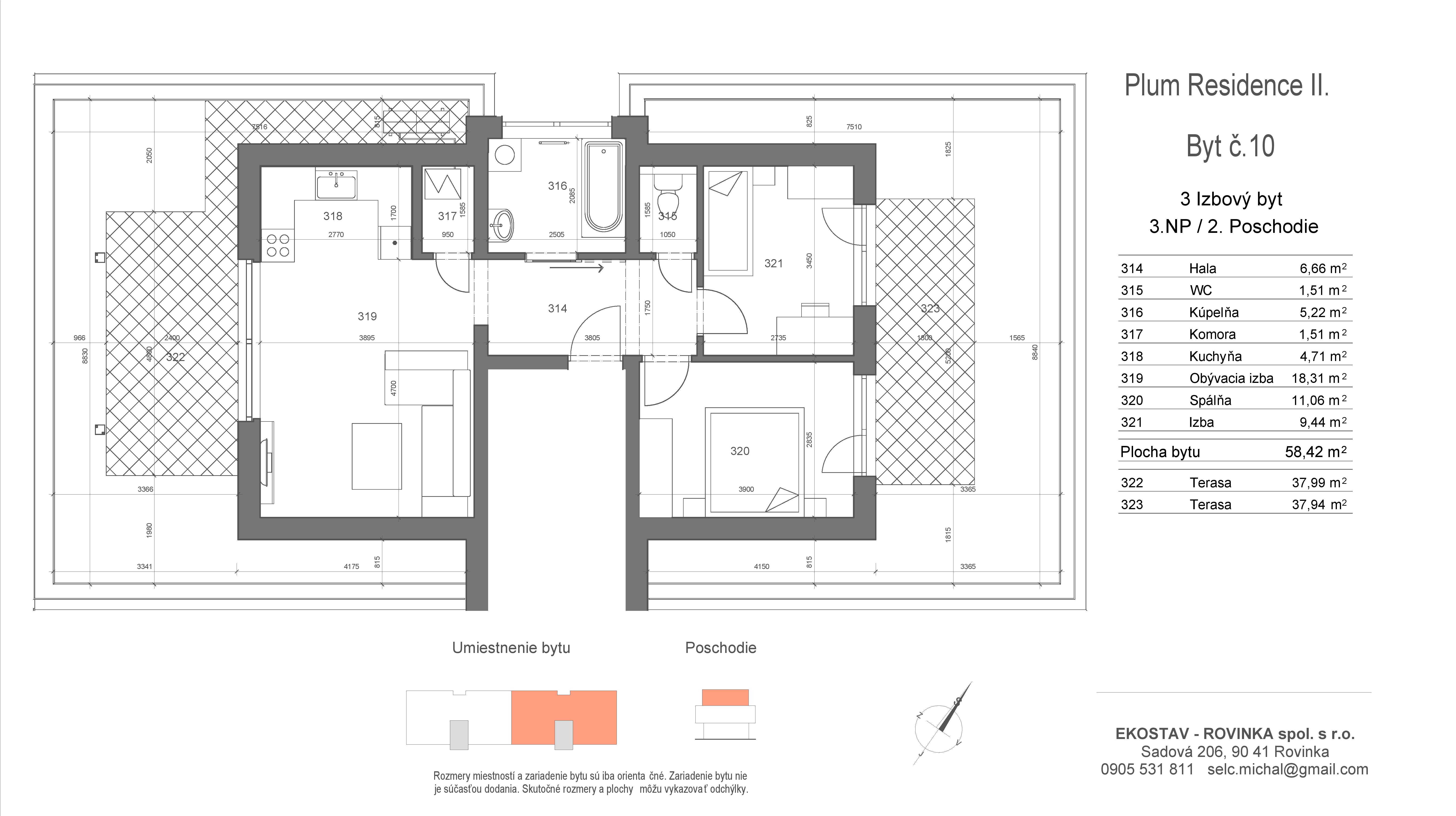Plum Residence - B10 - Pôdorys