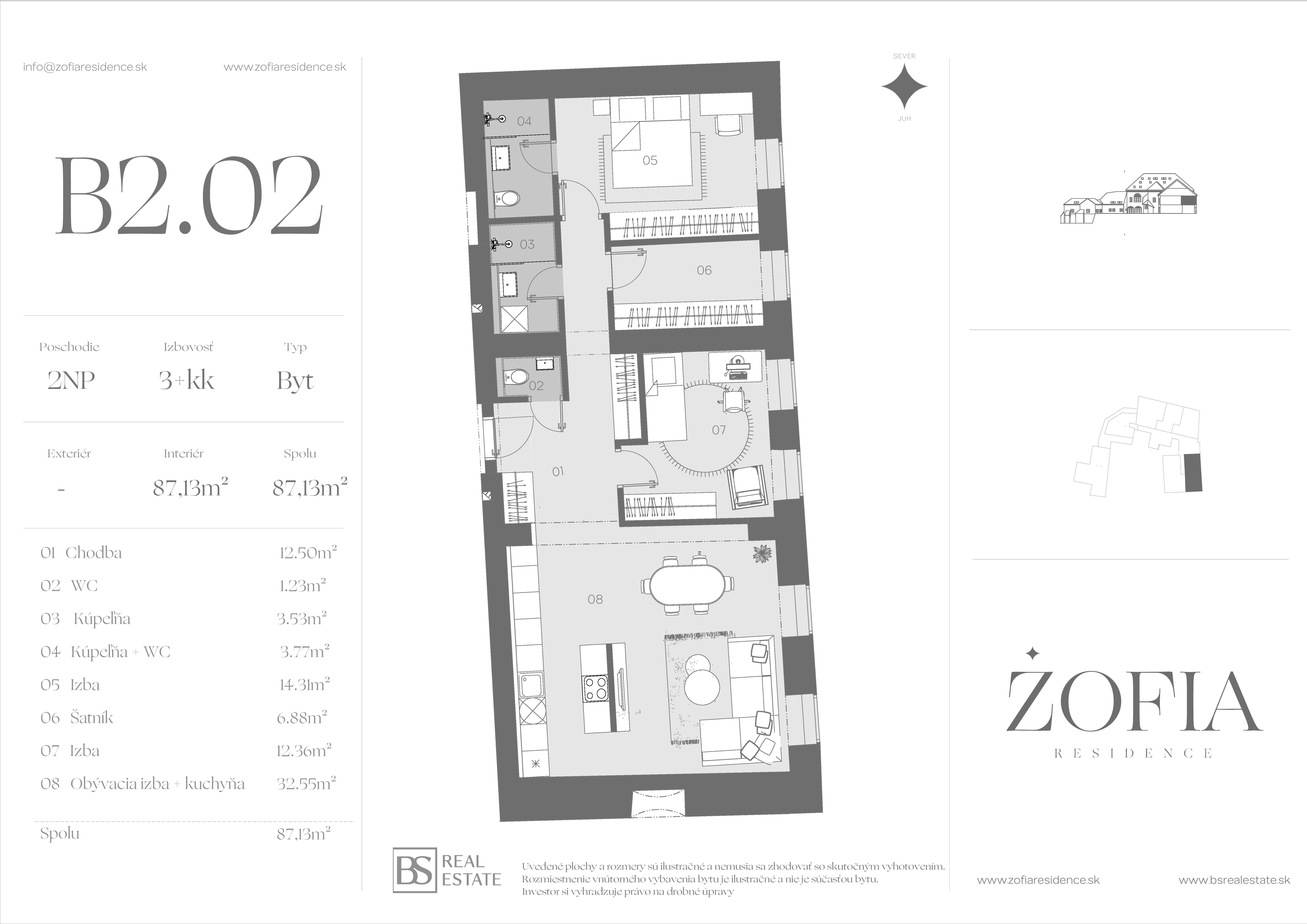 Žofia - B2.02 B2.02 - Pôdorys