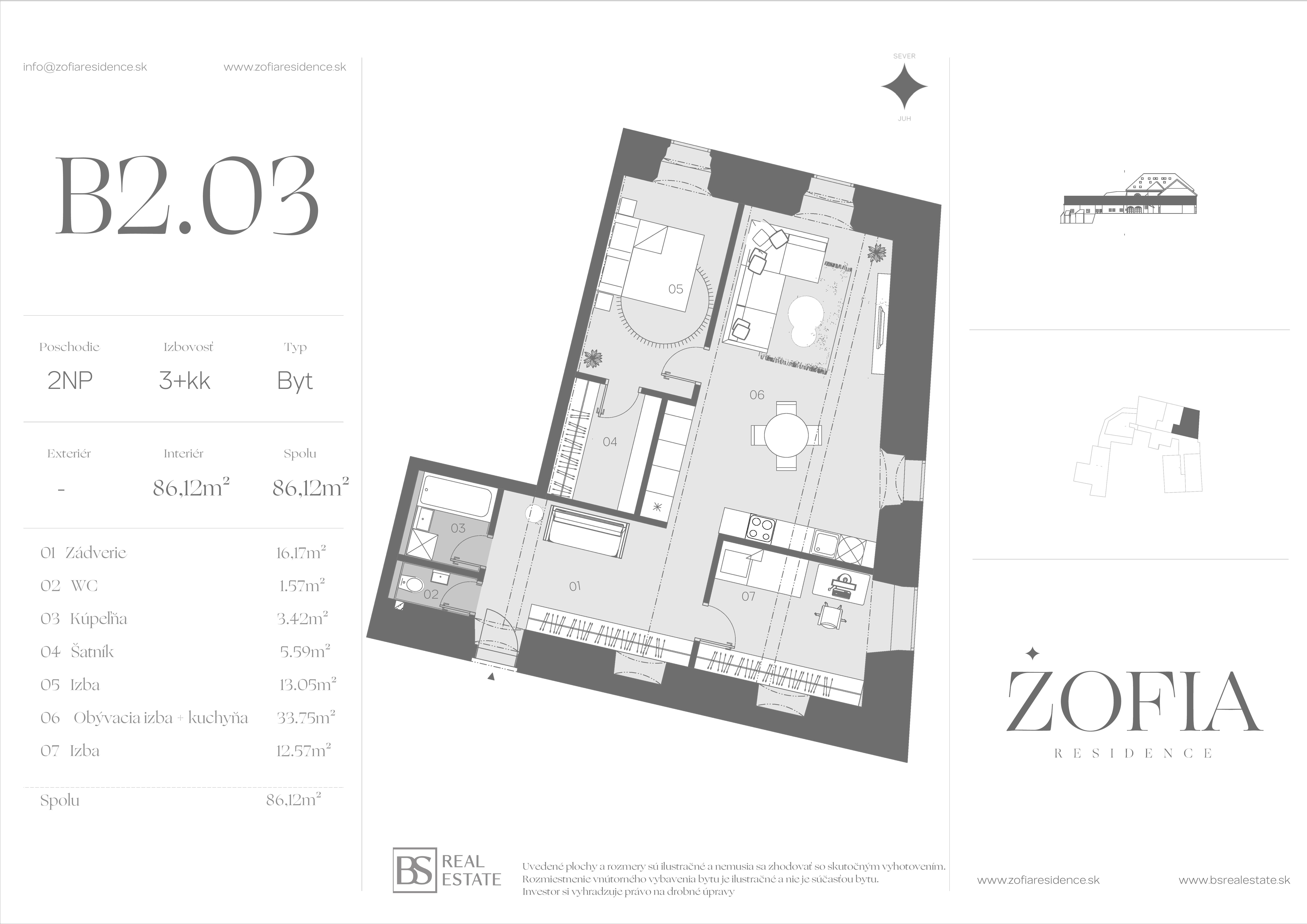 Žofia - B2.03 B2.03 - Pôdorys