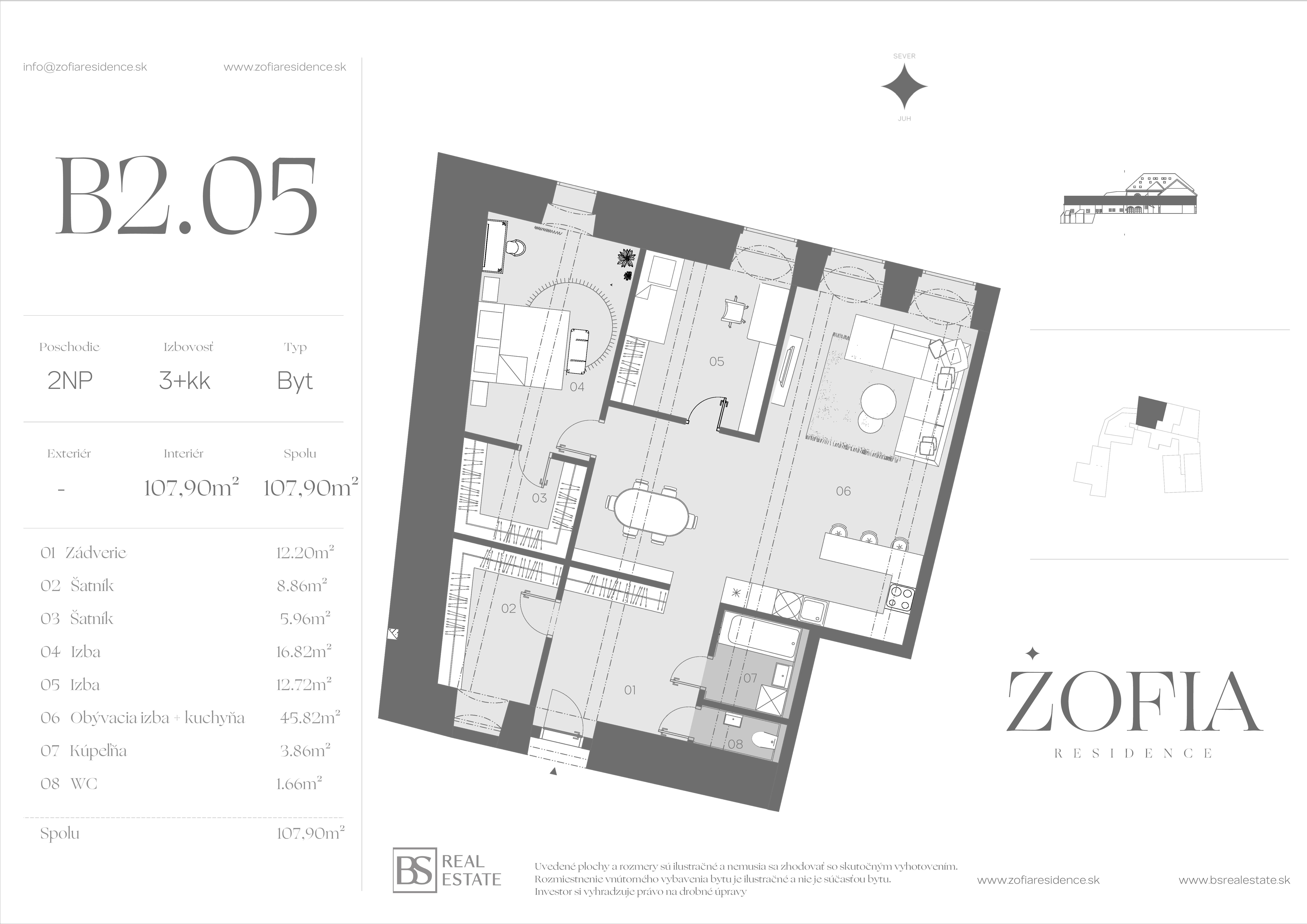 Žofia - B2.05 B2.05 - Pôdorys