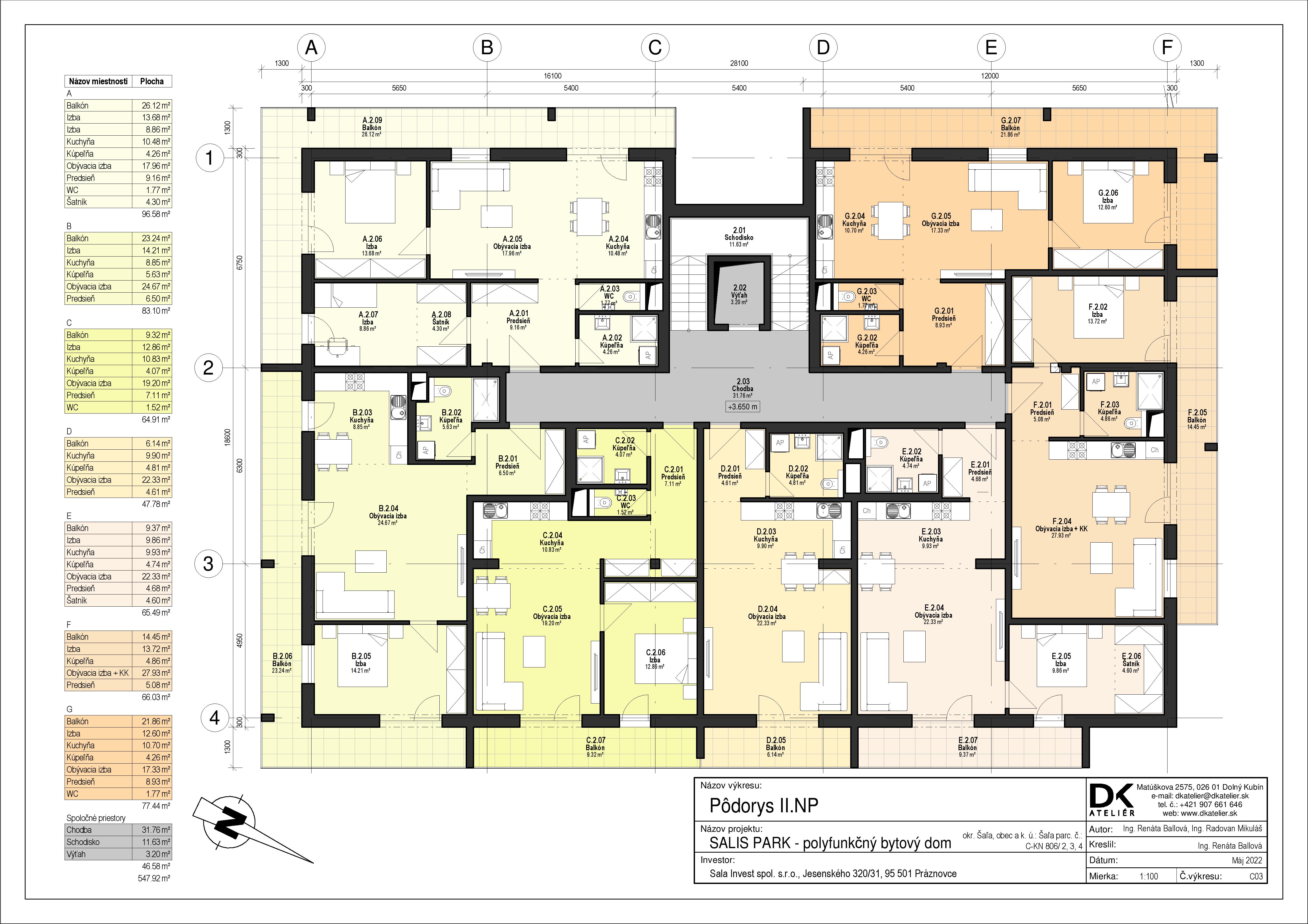 Salis Park - C.2 - Pôdorys