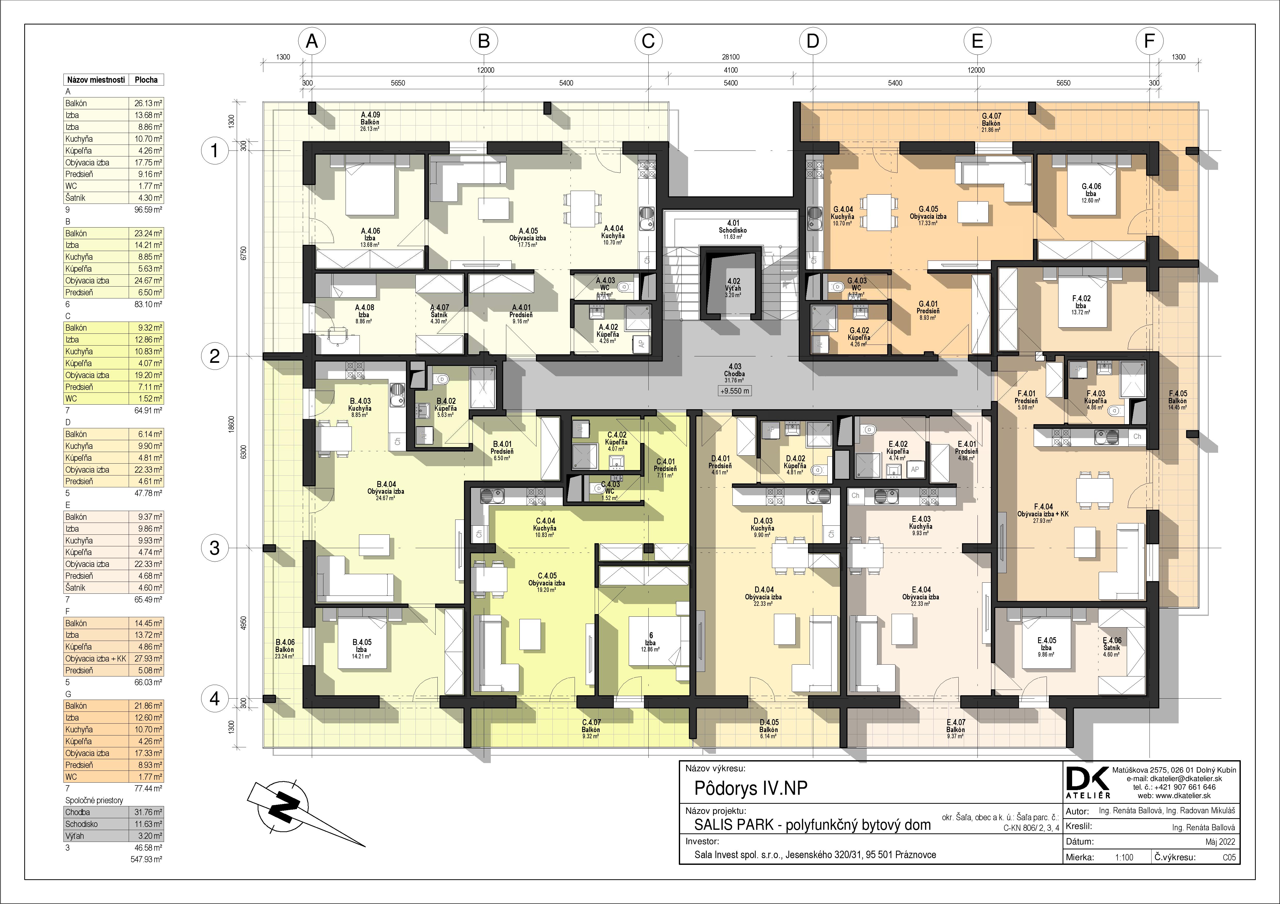 Salis Park - C.4 - Pôdorys