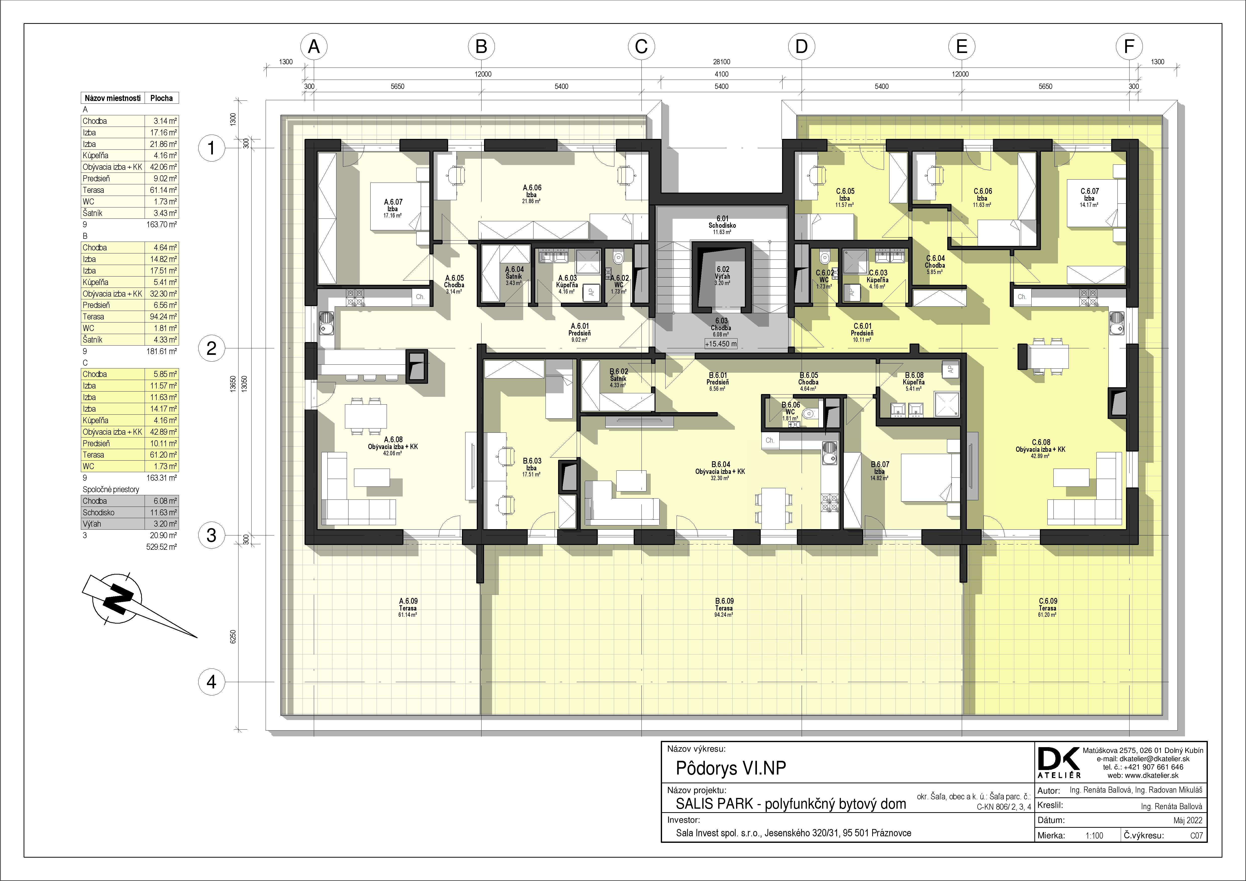 Salis Park - J.6 - Pôdorys