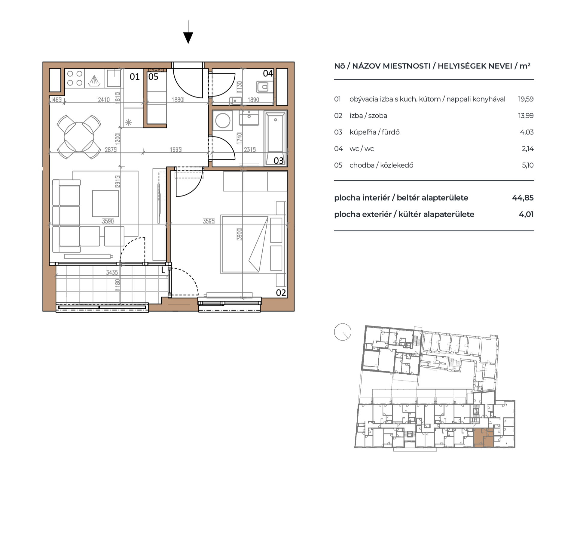 Pri Radnici - A1.2-03 - Pôdorys