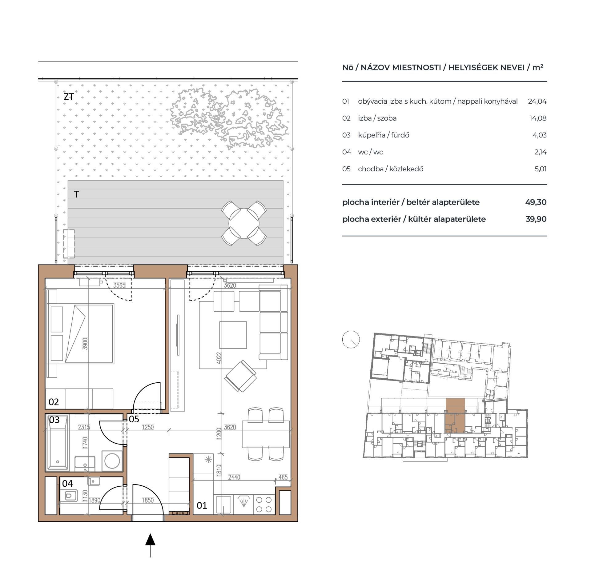 Pri Radnici - A1.2-07 - Pôdorys