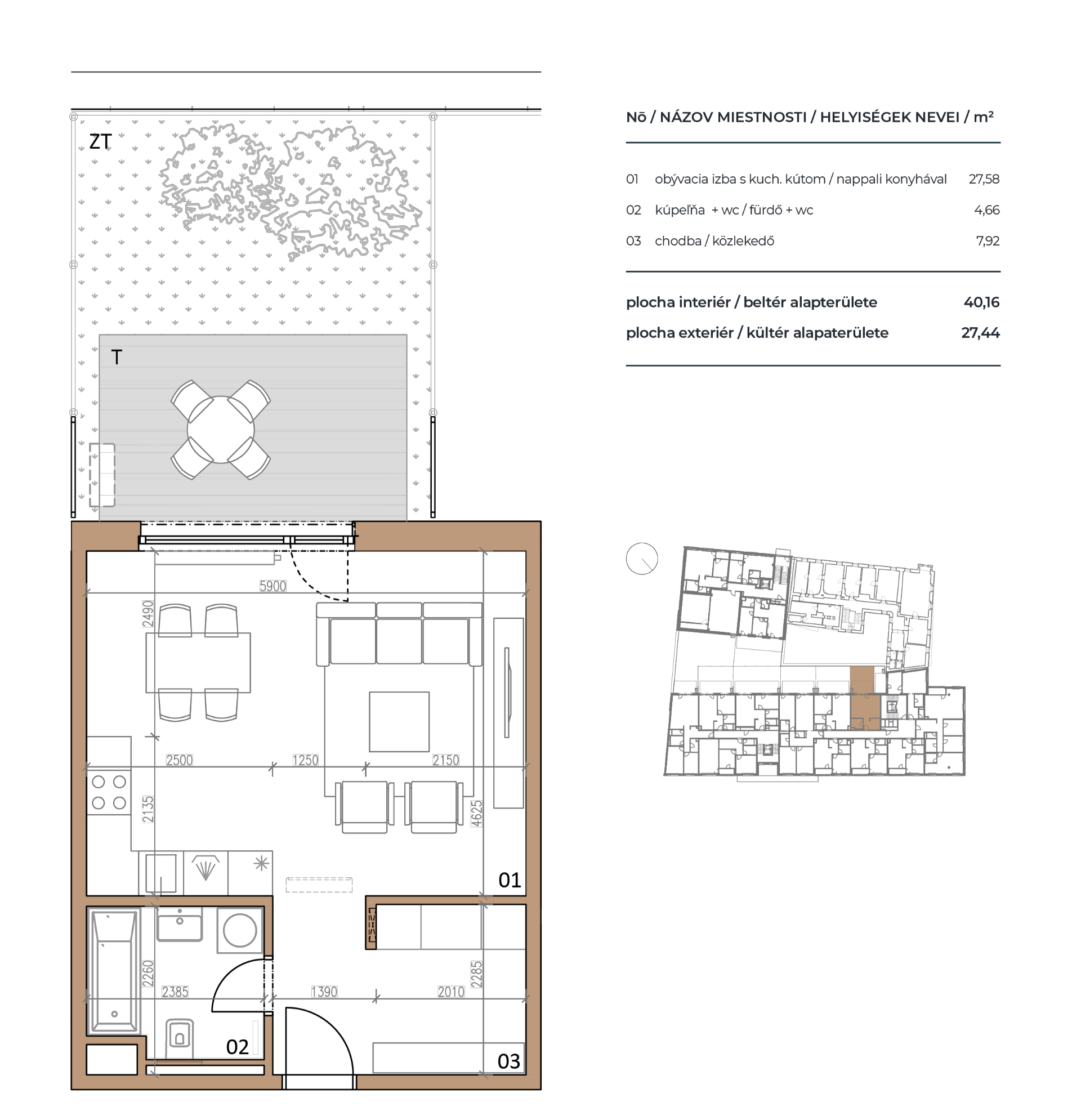 Pri Radnici - A1.2-08 - Pôdorys