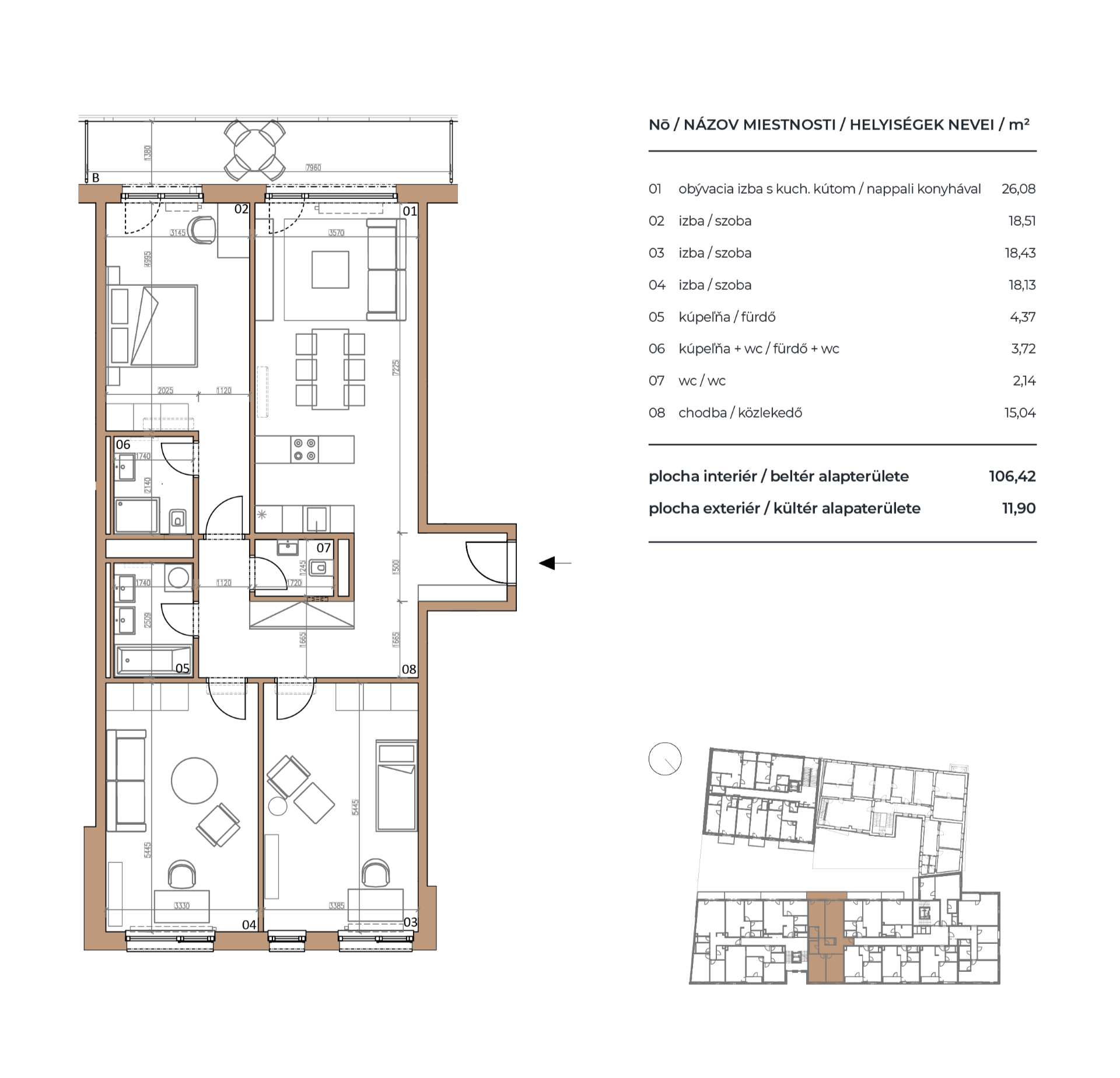 Pri Radnici - A1.3-06 - Pôdorys