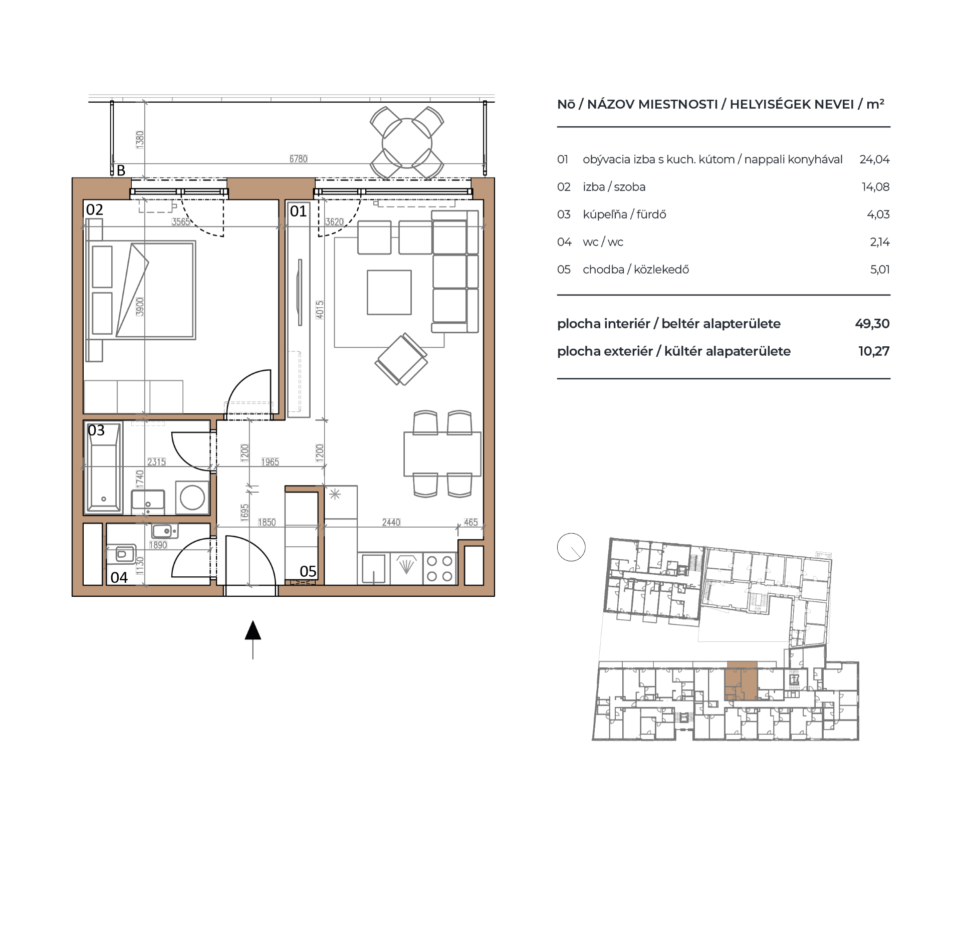 Pri Radnici - A1.3-07 - Pôdorys