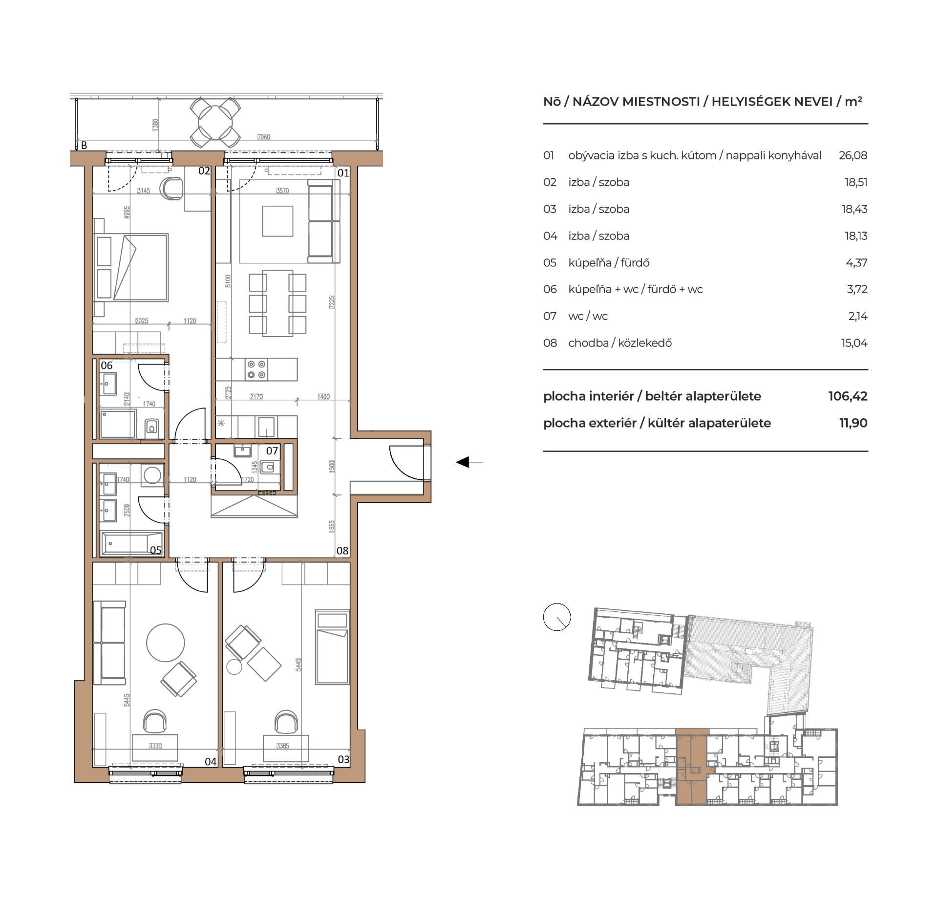 Pri Radnici - A1.4-06 - Pôdorys